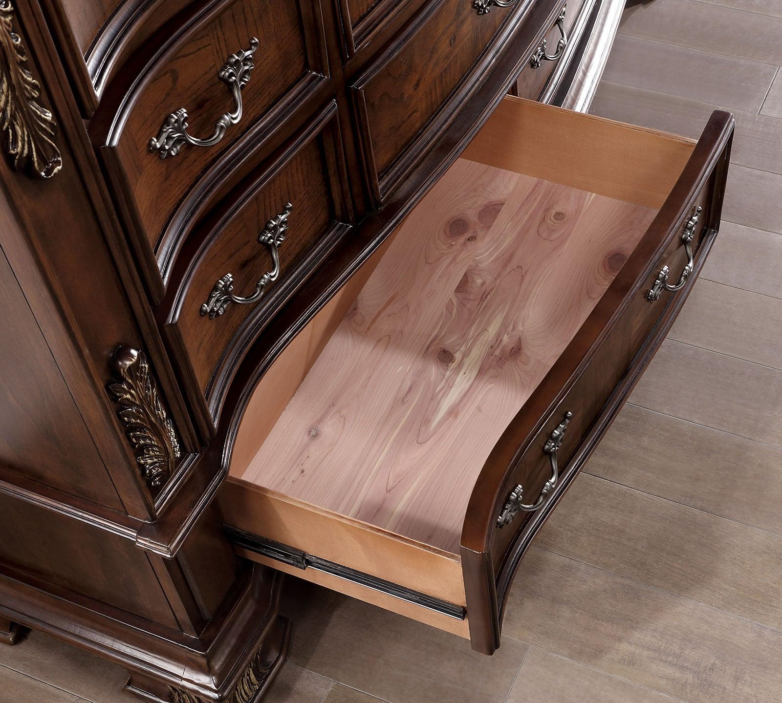 Esparanza Brown Cherry Dresser - Image 4