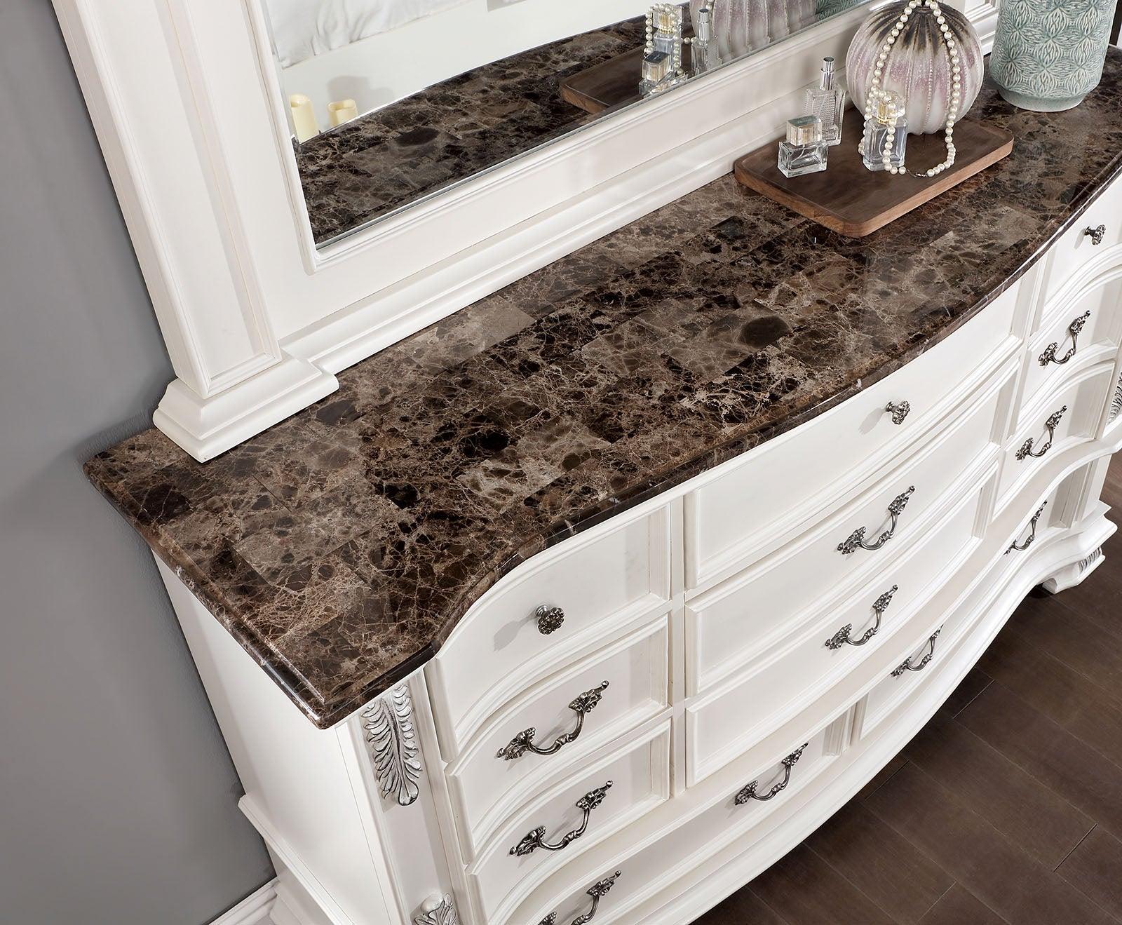 Esparanza Pearl White Dresser - Image 2