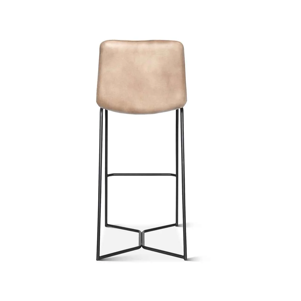 Essex Morgan 18" Bar Chair in Hand Washed Taupe - Image 2