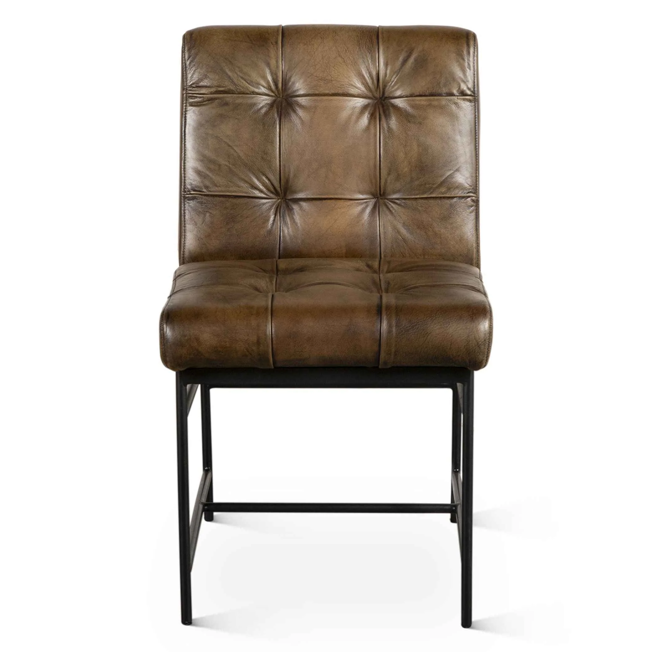 Essex Stockton 19" Dining Chair in Antique Whiskey, Set of 2 - Image 2