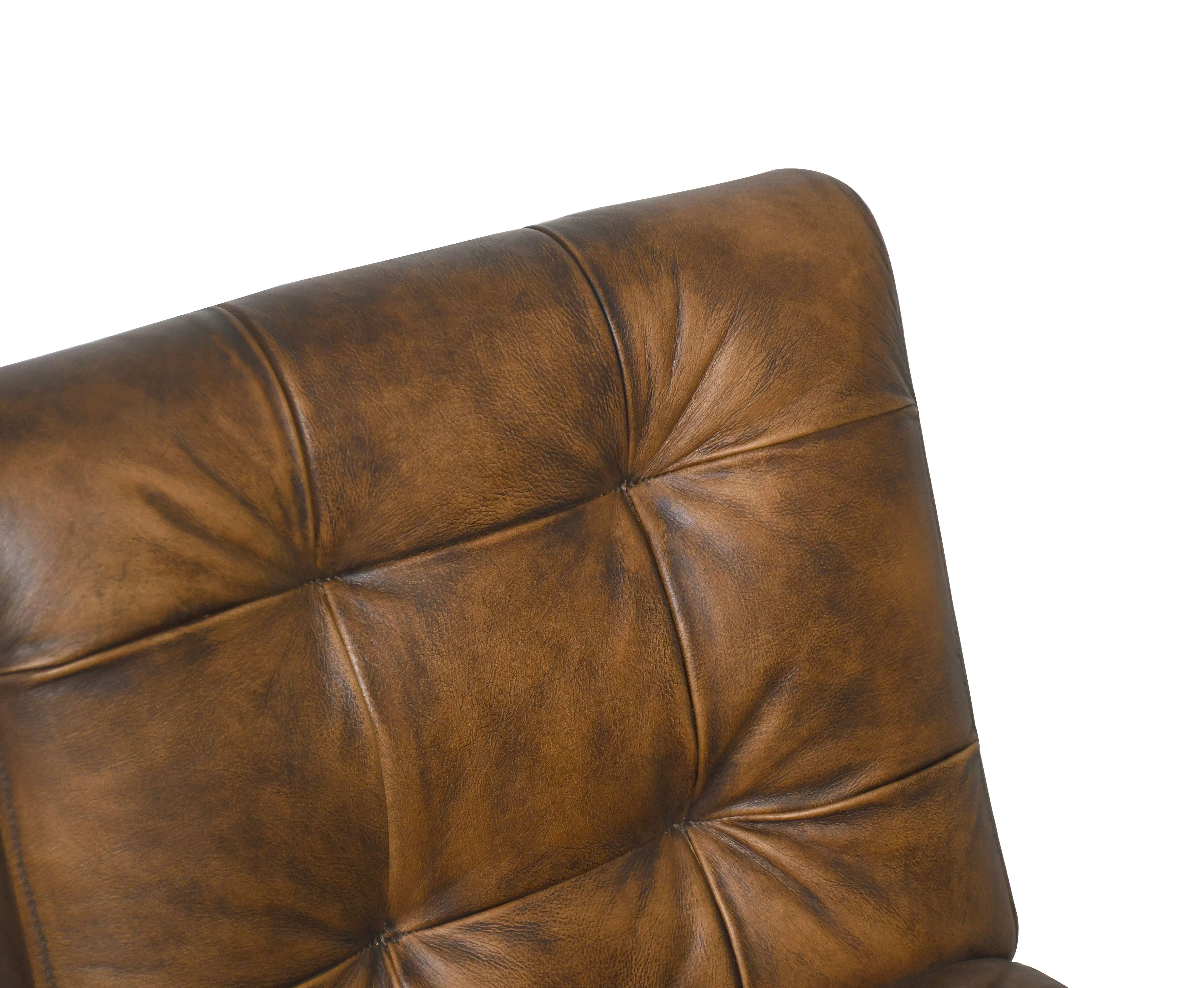Essex Stockton 19" Dining Chair in Antique Whiskey, Set of 2 - Image 9