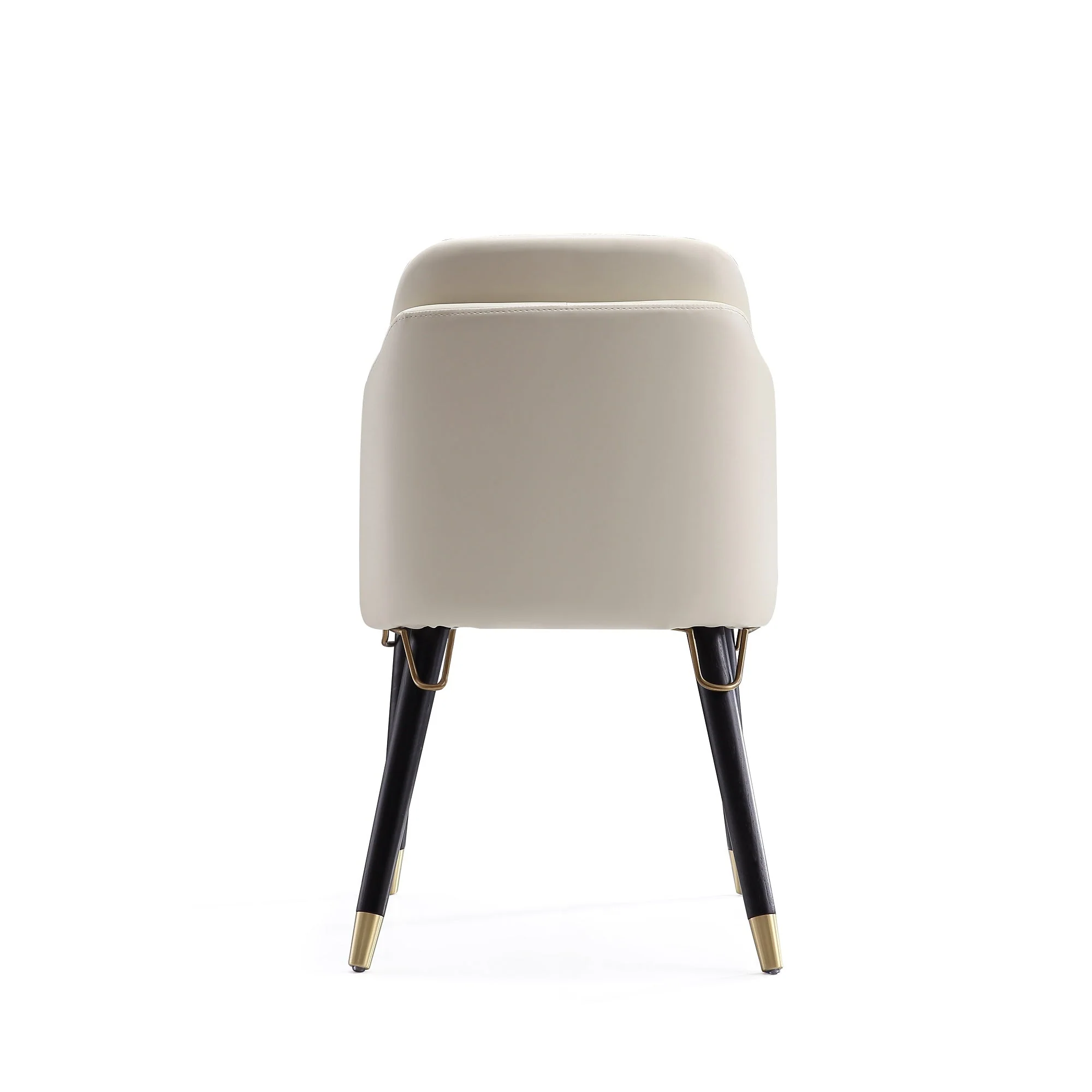 Estelle Dining Chair in Cream and Black (set of 2) - Image 8