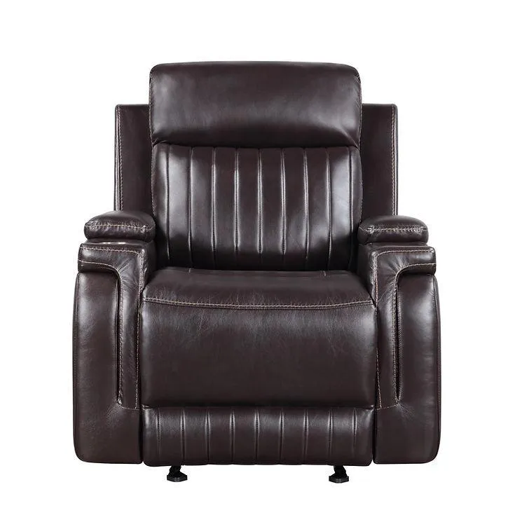 Ethan Brown 3-Piece Reclining Living Room Set - Image 5