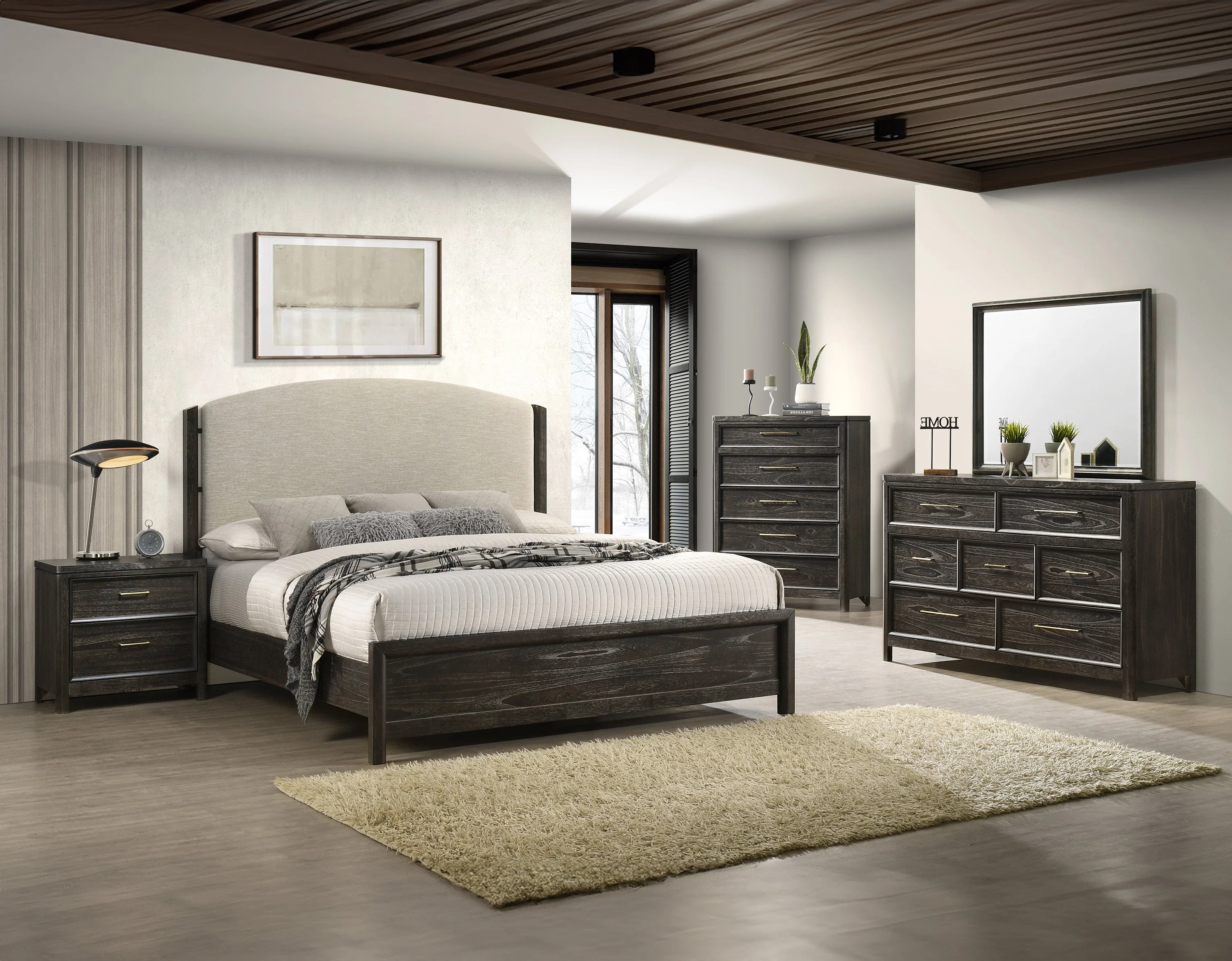 Ethel Dark Brown Dresser - Image 4