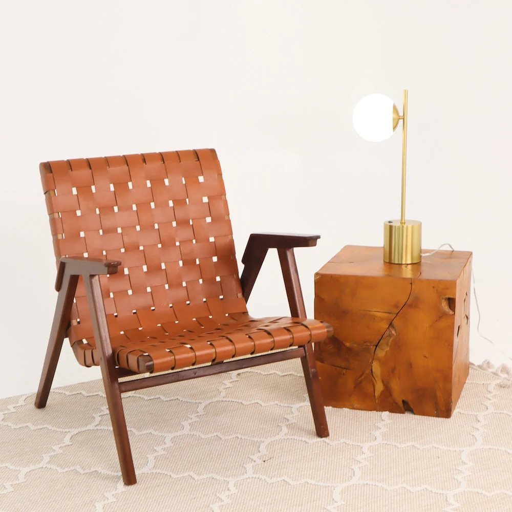 Ethereal Modern Small Brass Metal Table Lamp, Desk Lamp Fixture with White Glass Globe Shade - Image 3