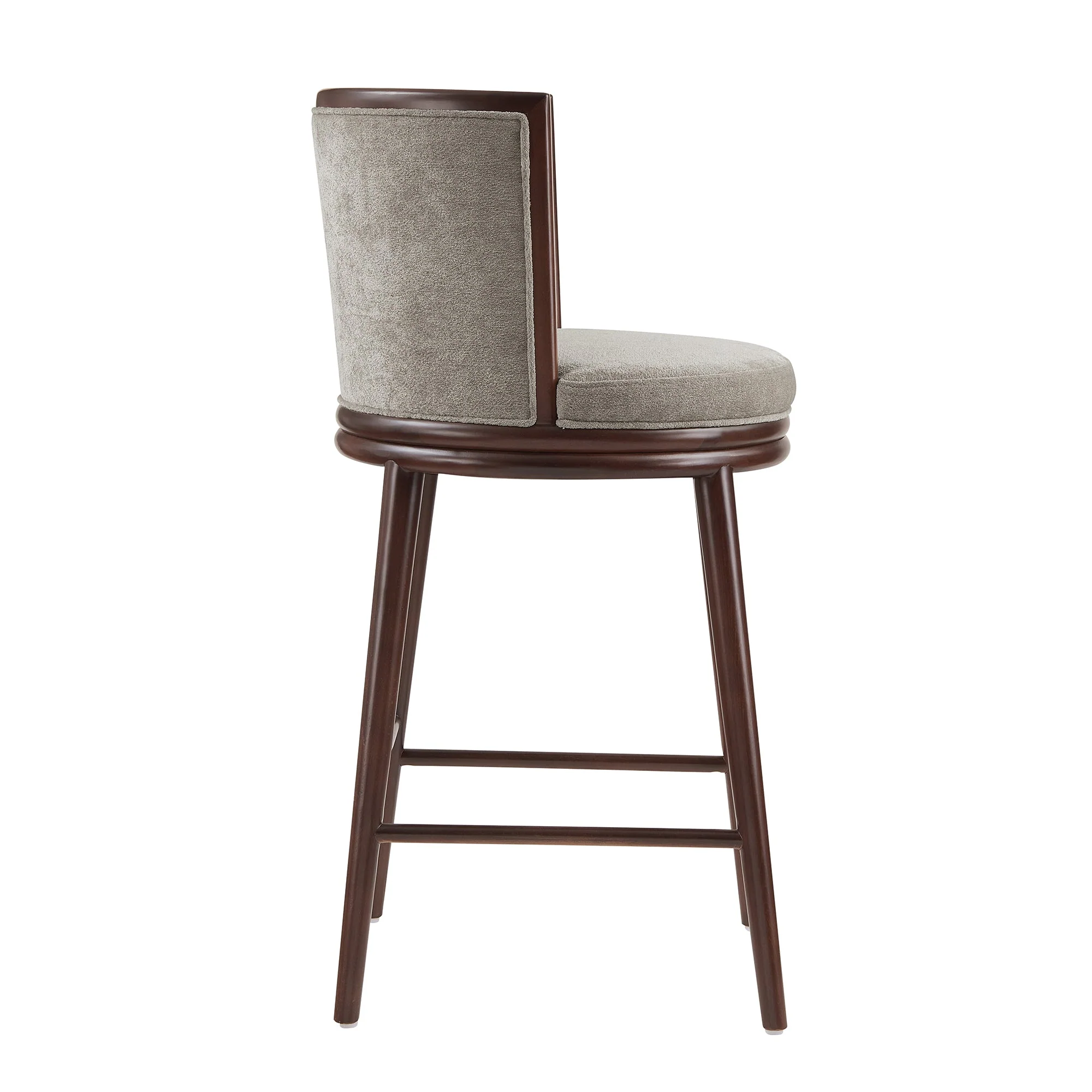Evalyn Barstool in Dove (set of 2) - Image 7