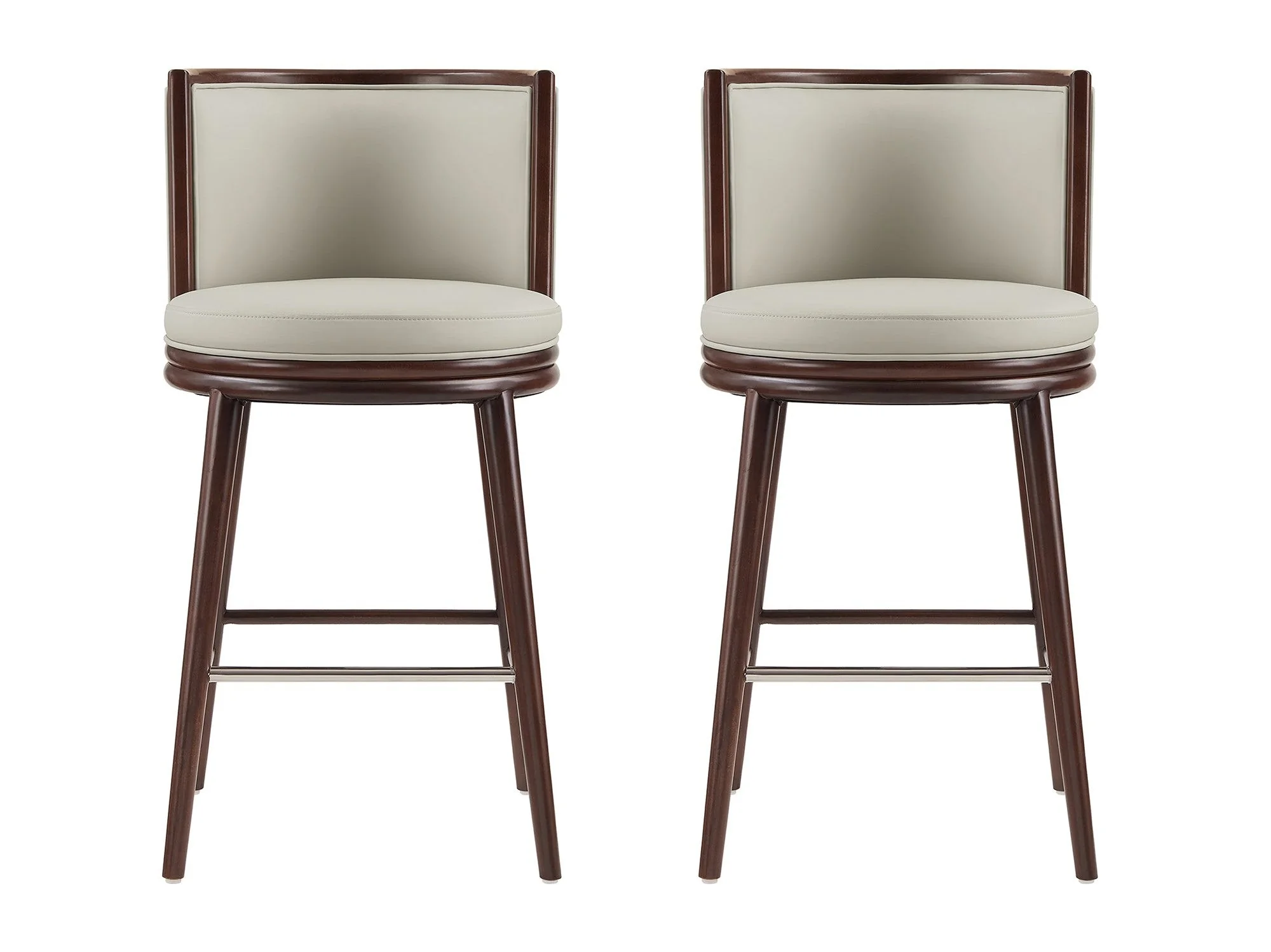 Evalyn Barstool in Stone (set of 2)