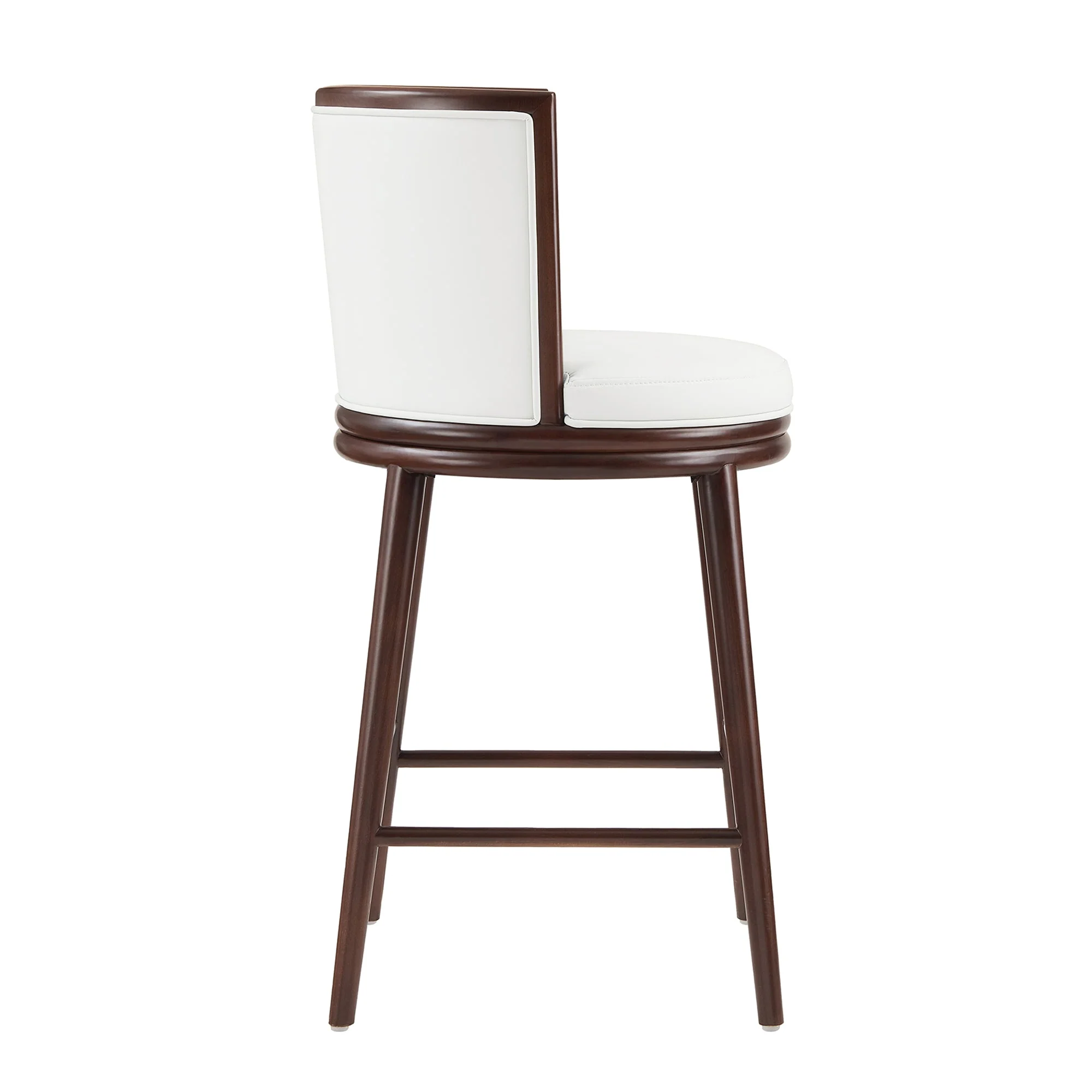Evalyn Barstool in White (set of 2) - Image 7