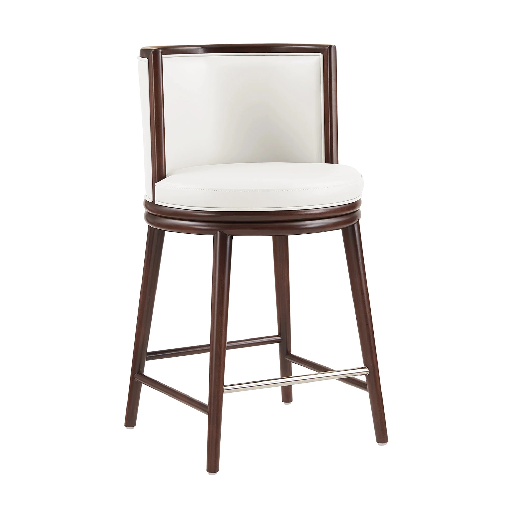 Evalyn Counter Stool in White (set of 2) - Image 6