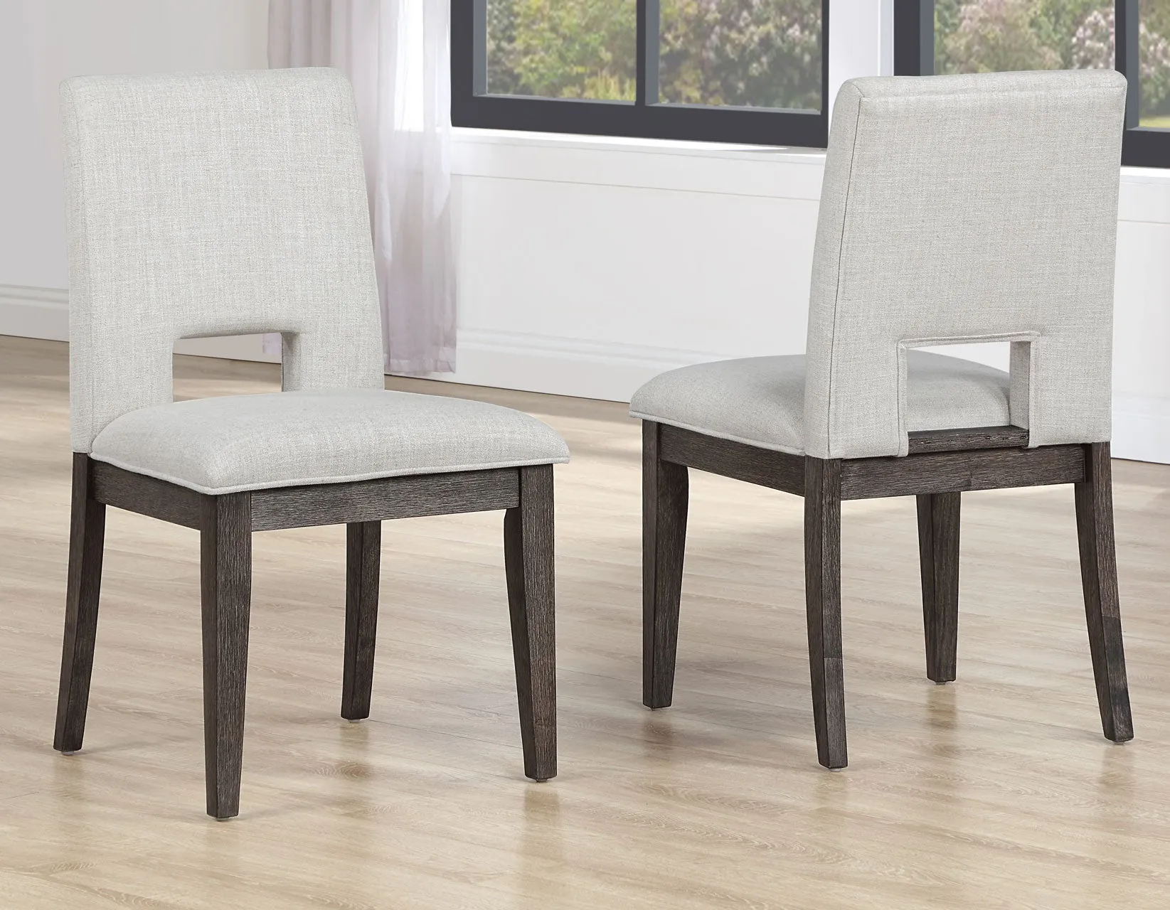 Evan Eggshell/Walnut Brown Dining Room Set - Image 5