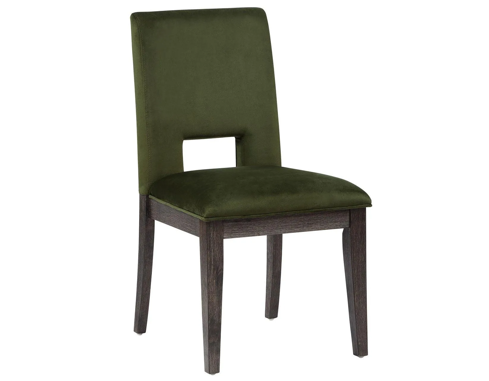 Evan Green Velvet Side Chair - Image 4