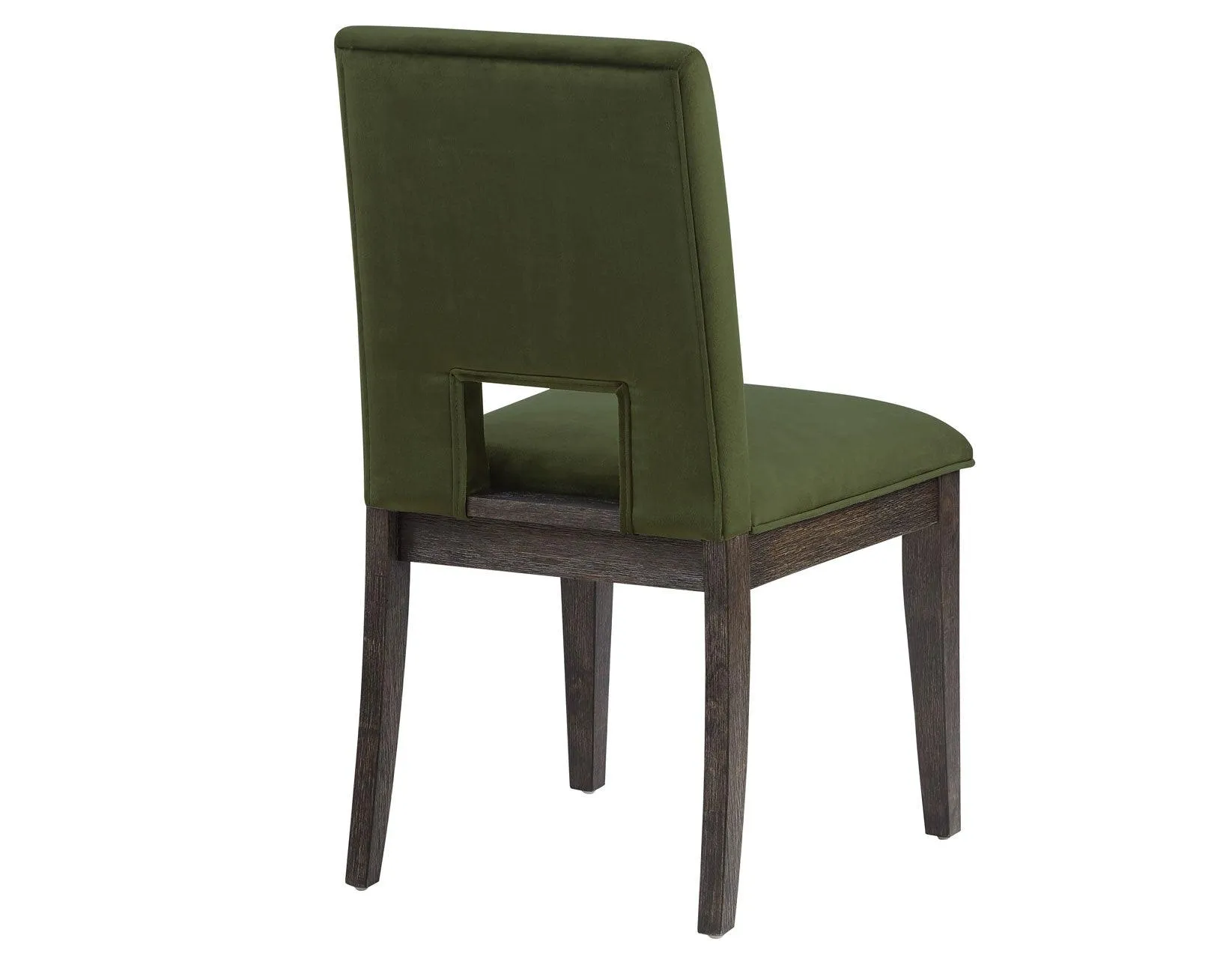 Evan Green Velvet Side Chair - Image 6