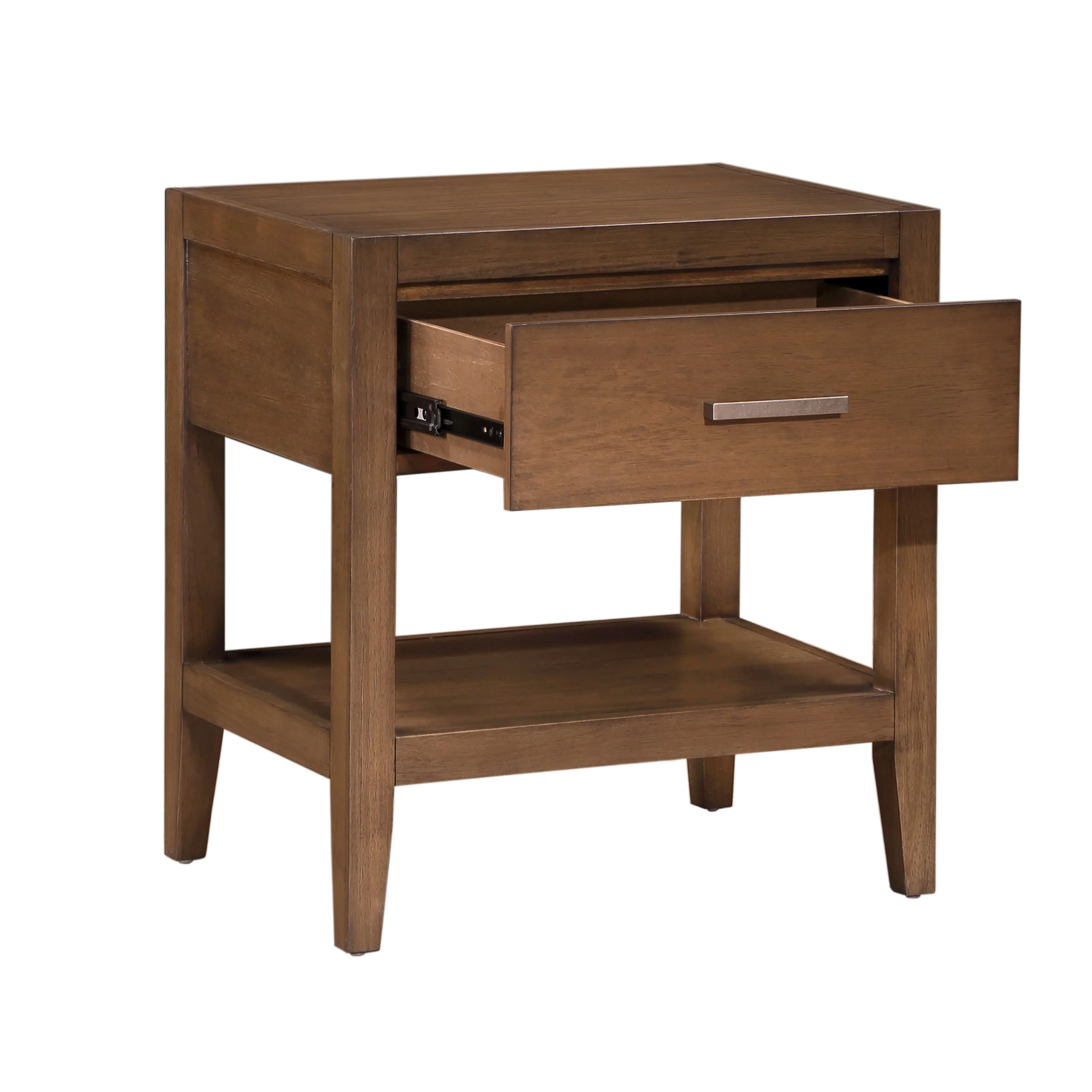 Evans Wire Brushed Light Brown Bedroom Set - Image 12