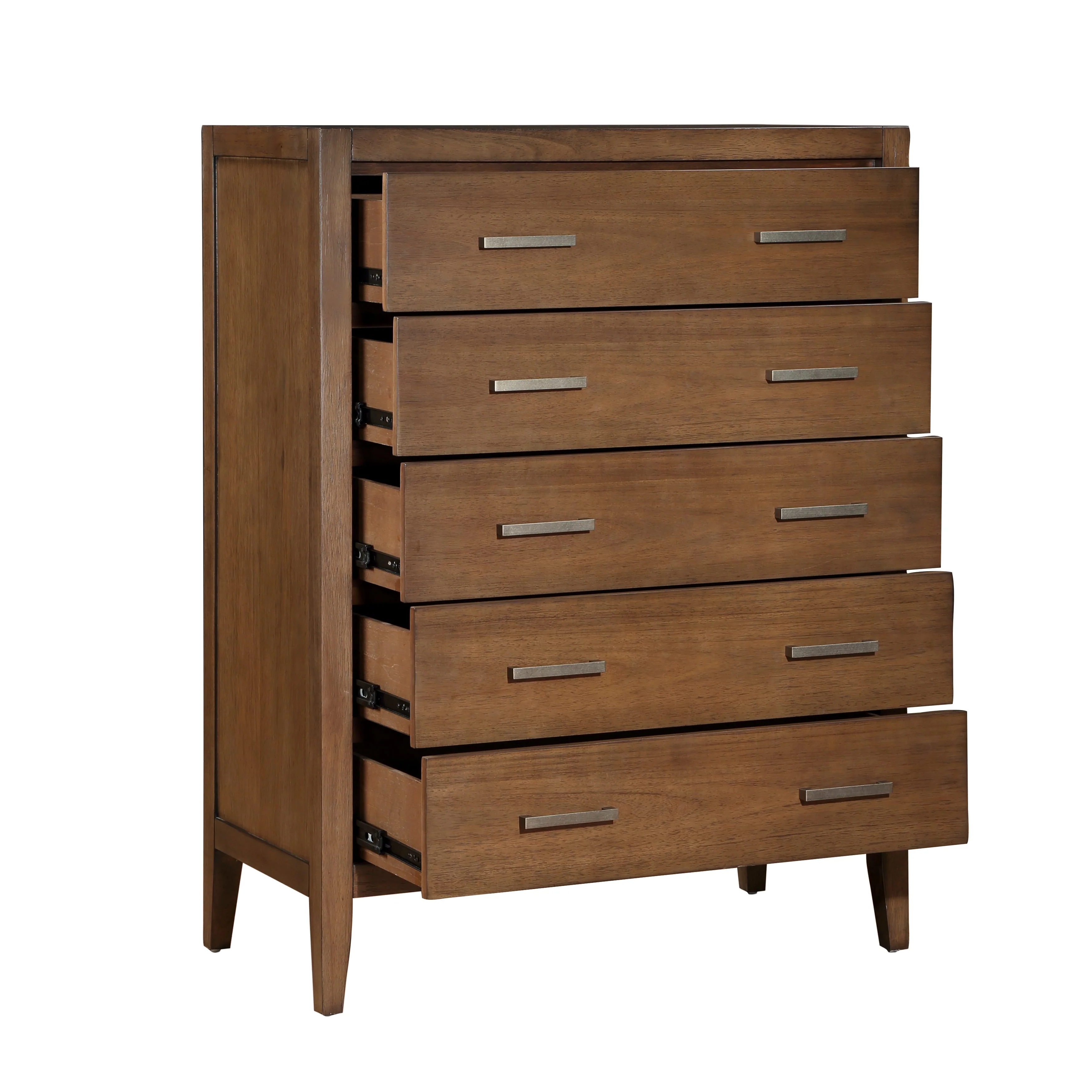 Evans Wire Brushed Light Brown Chest - Image 2
