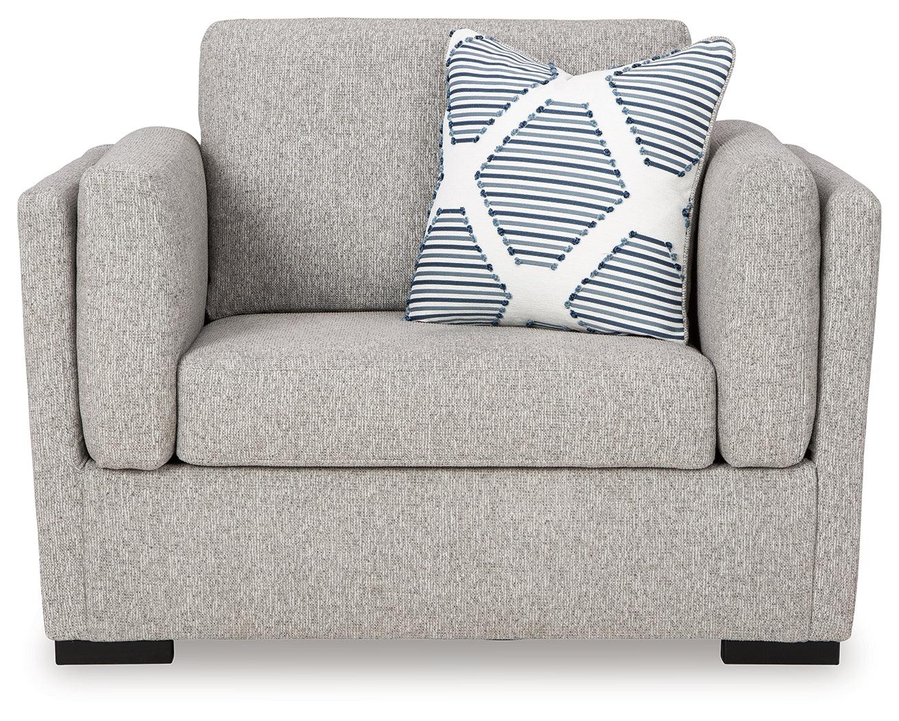 Evansley Pewter Oversized Chair - Image 2