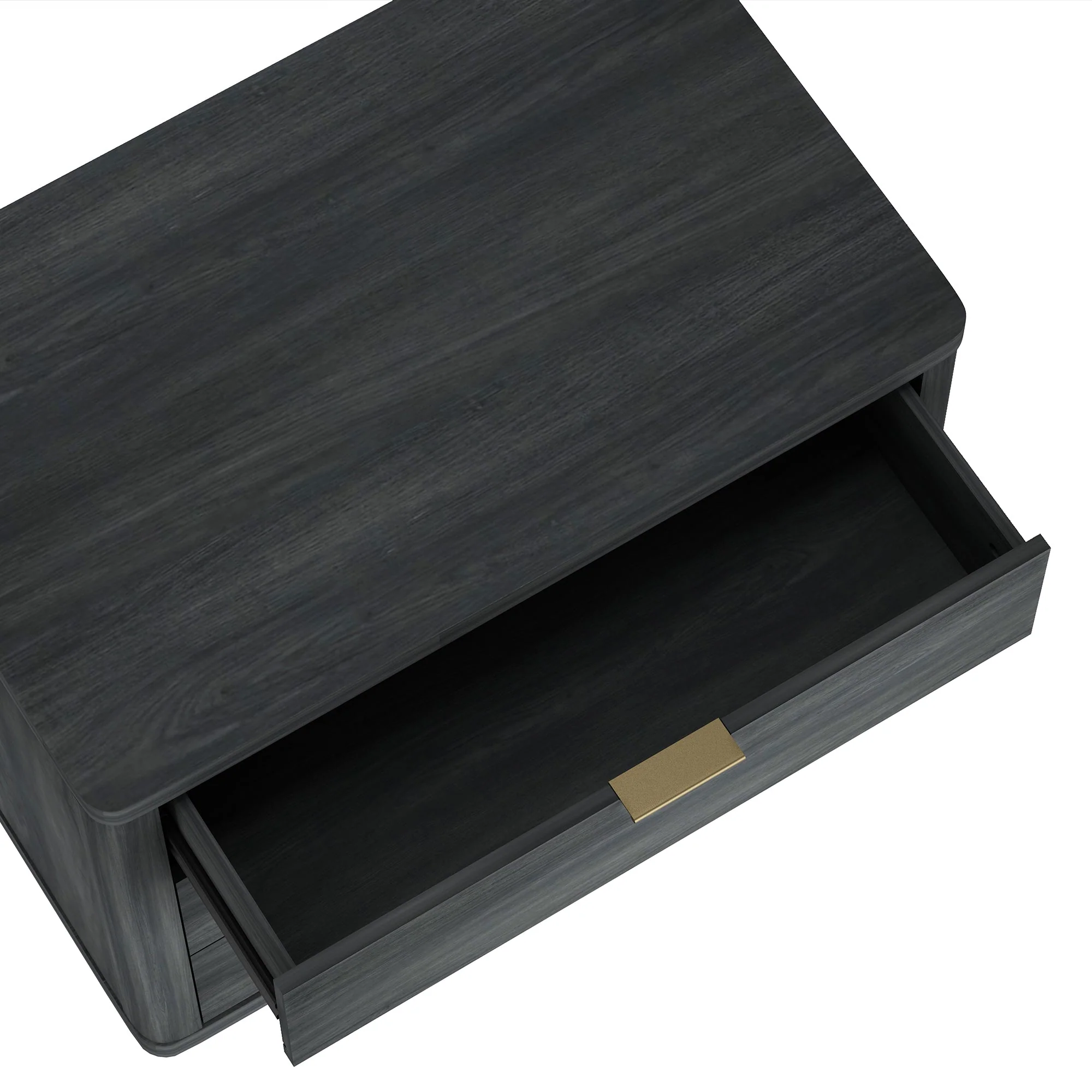 Evelyn 32" Nightstand 4.0 in Charcoal Grey - Image 5