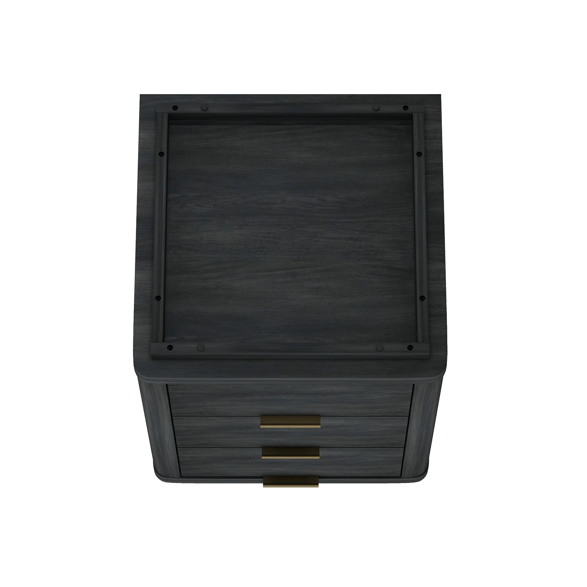 Evelyn Nightstand in Charcoal Grey (set of 2) - Image 10