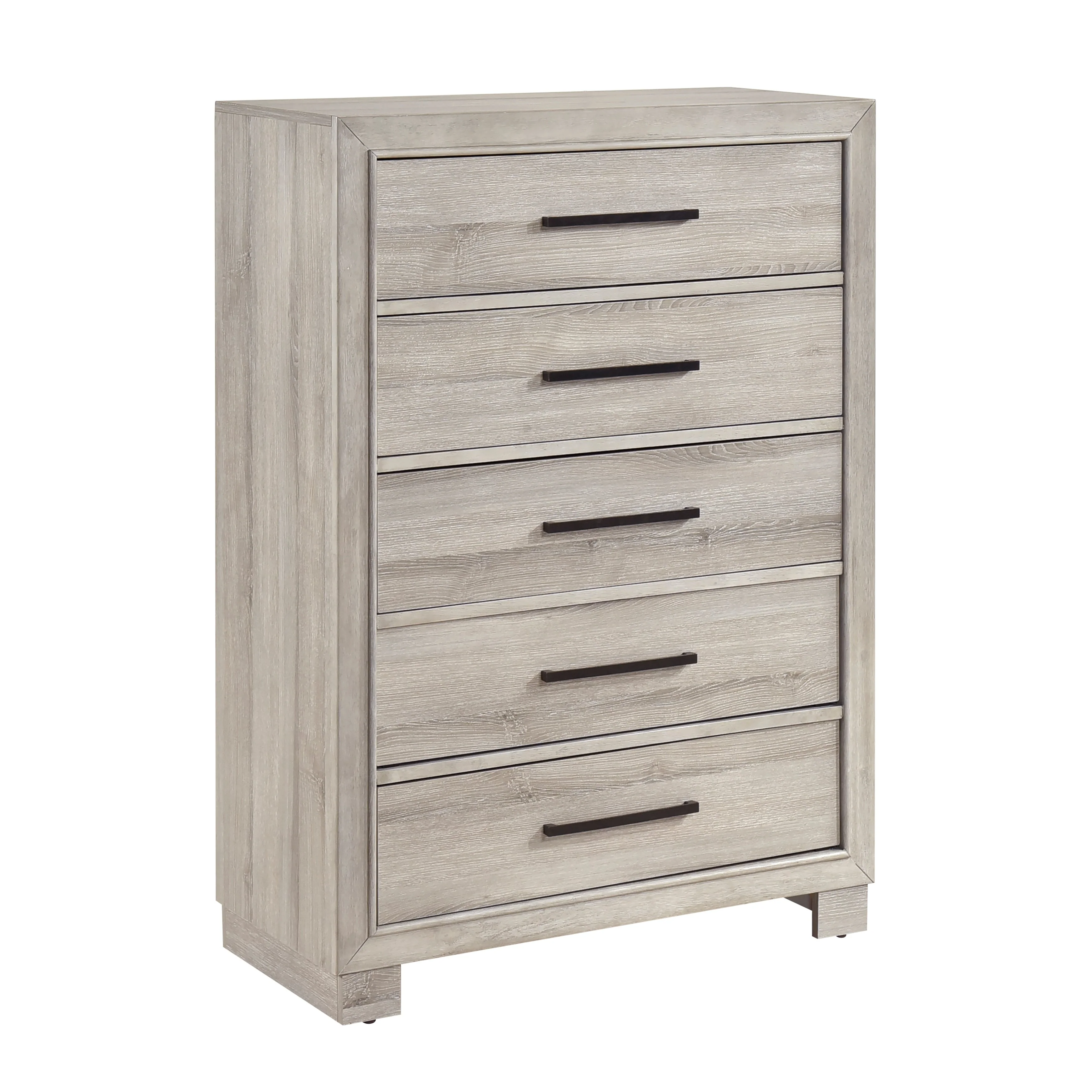 Everett Gray Bookcase Panel Bedroom Set - Image 26
