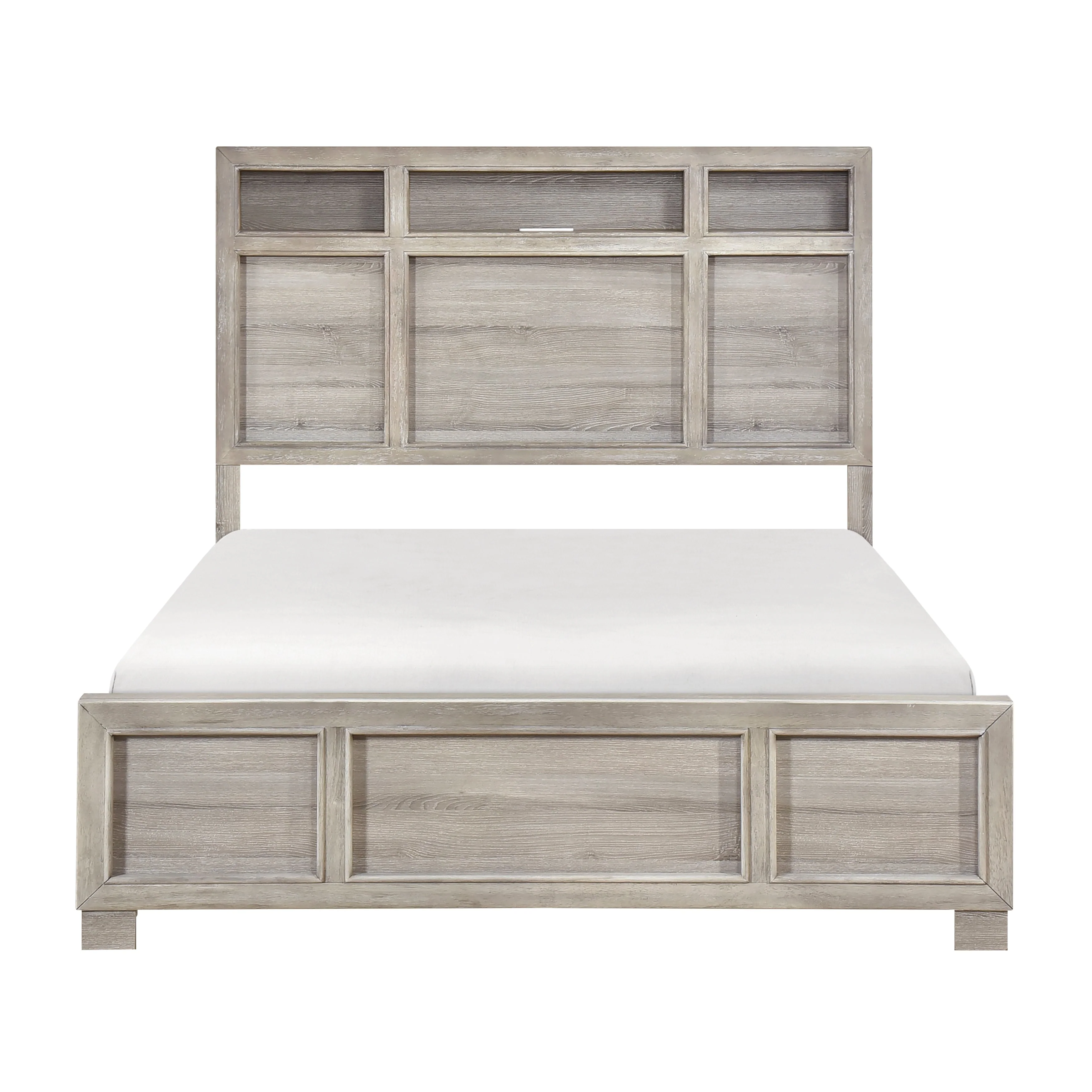 Everett Gray California King Bed