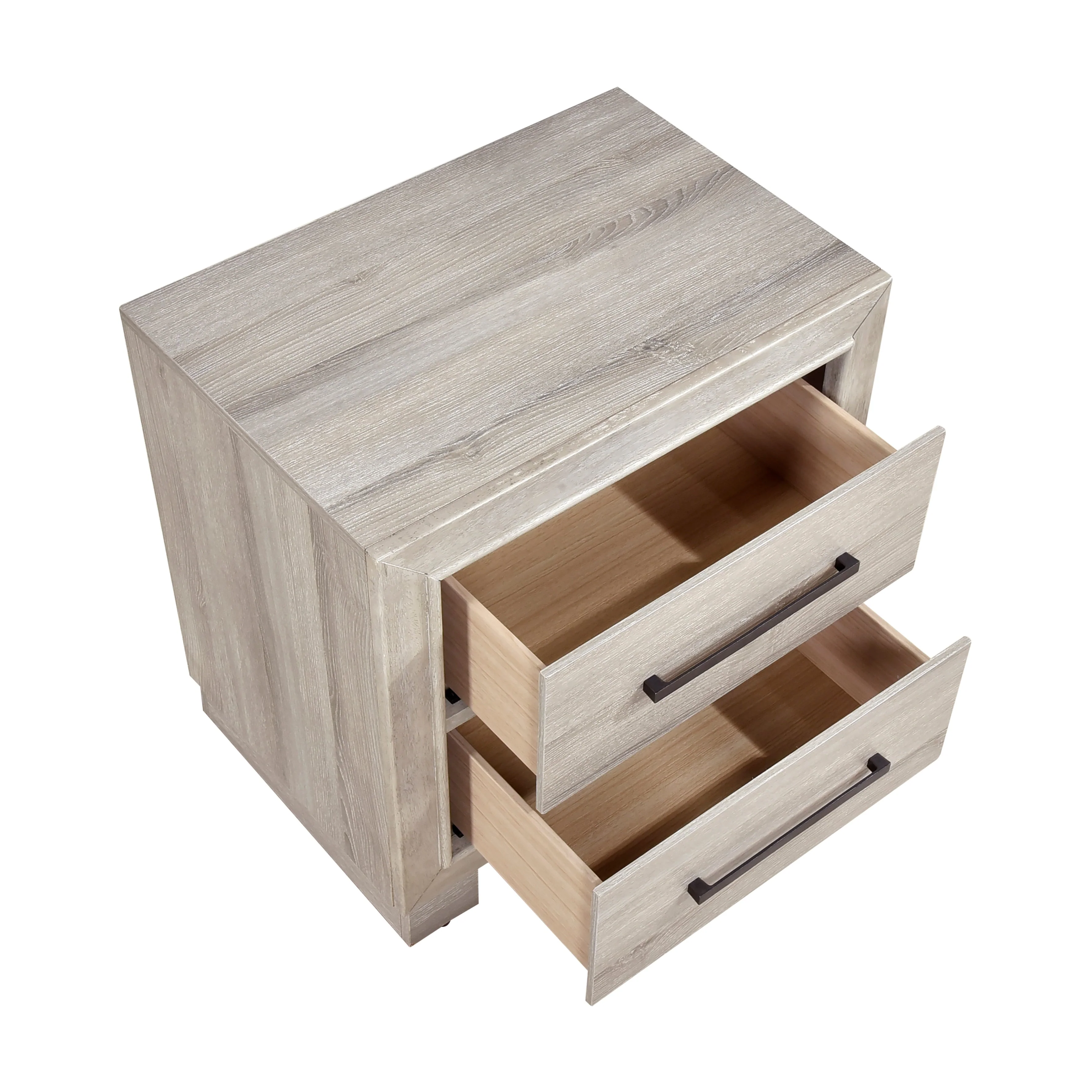 Everett Gray Nightstand - Image 3