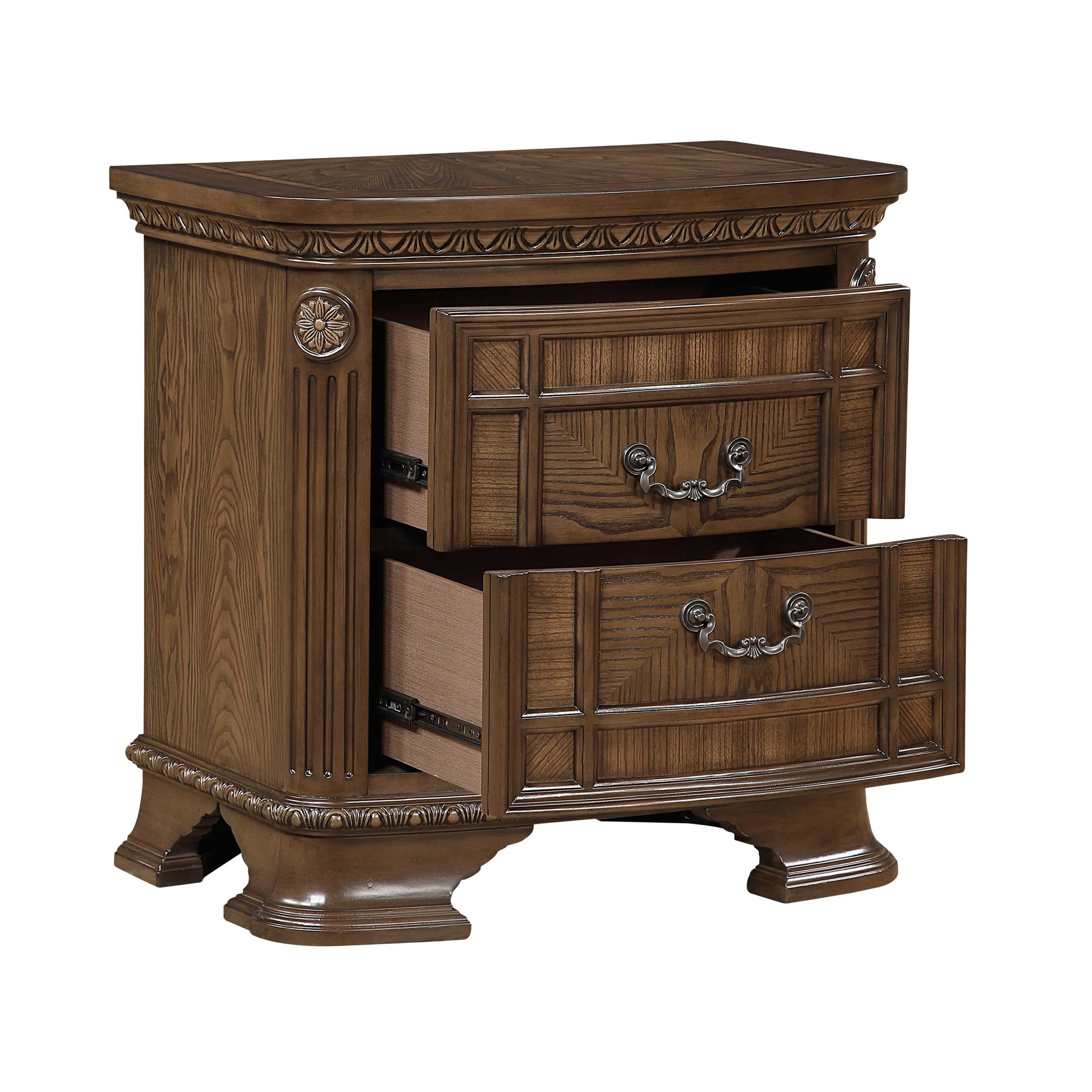 Everleigh Brown Night Stand - Image 5