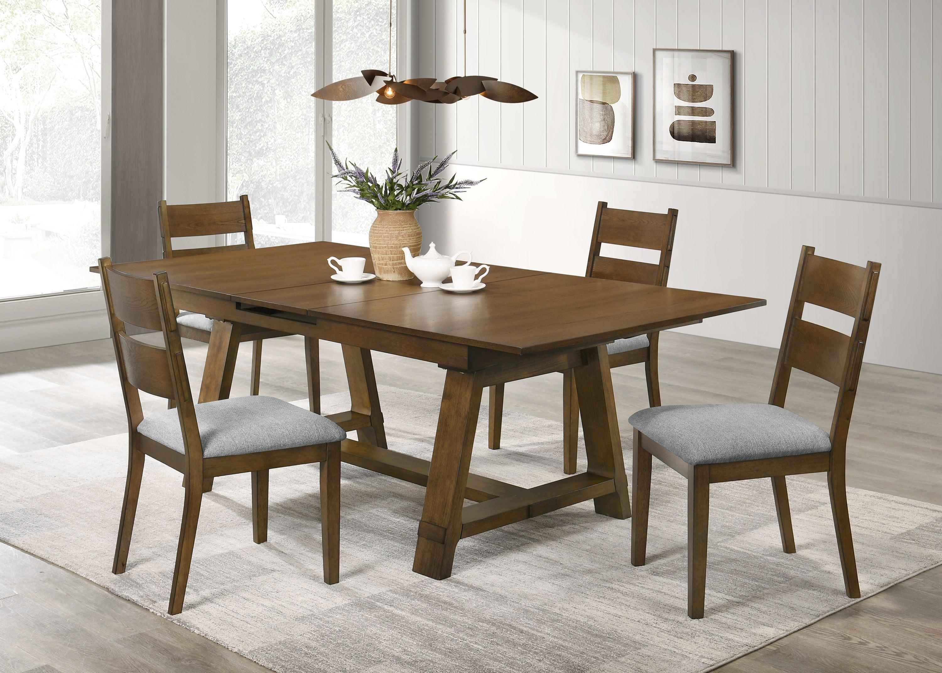 Everly Brown Dining Chair, Set of 2 - Image 5