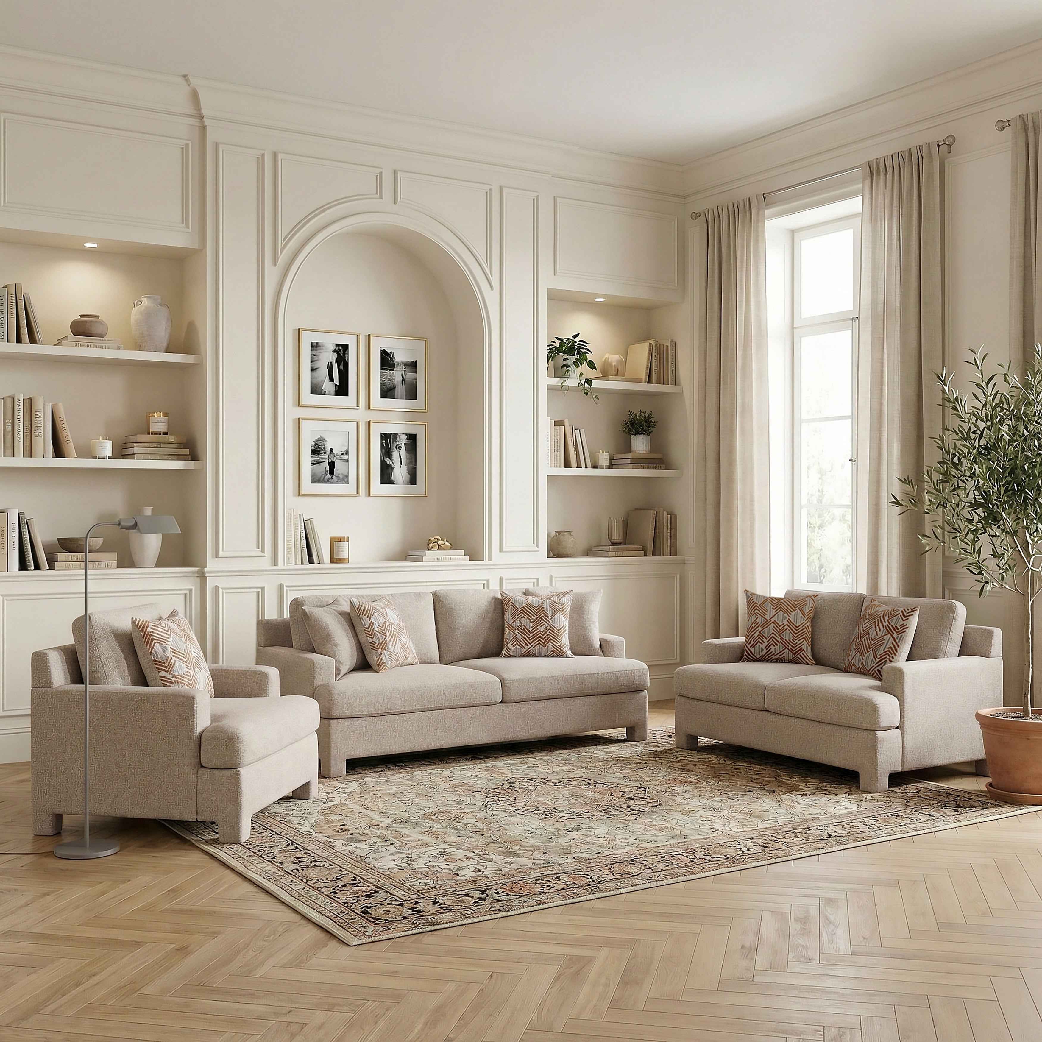 Everly Taupe Living Room Set - Image 20