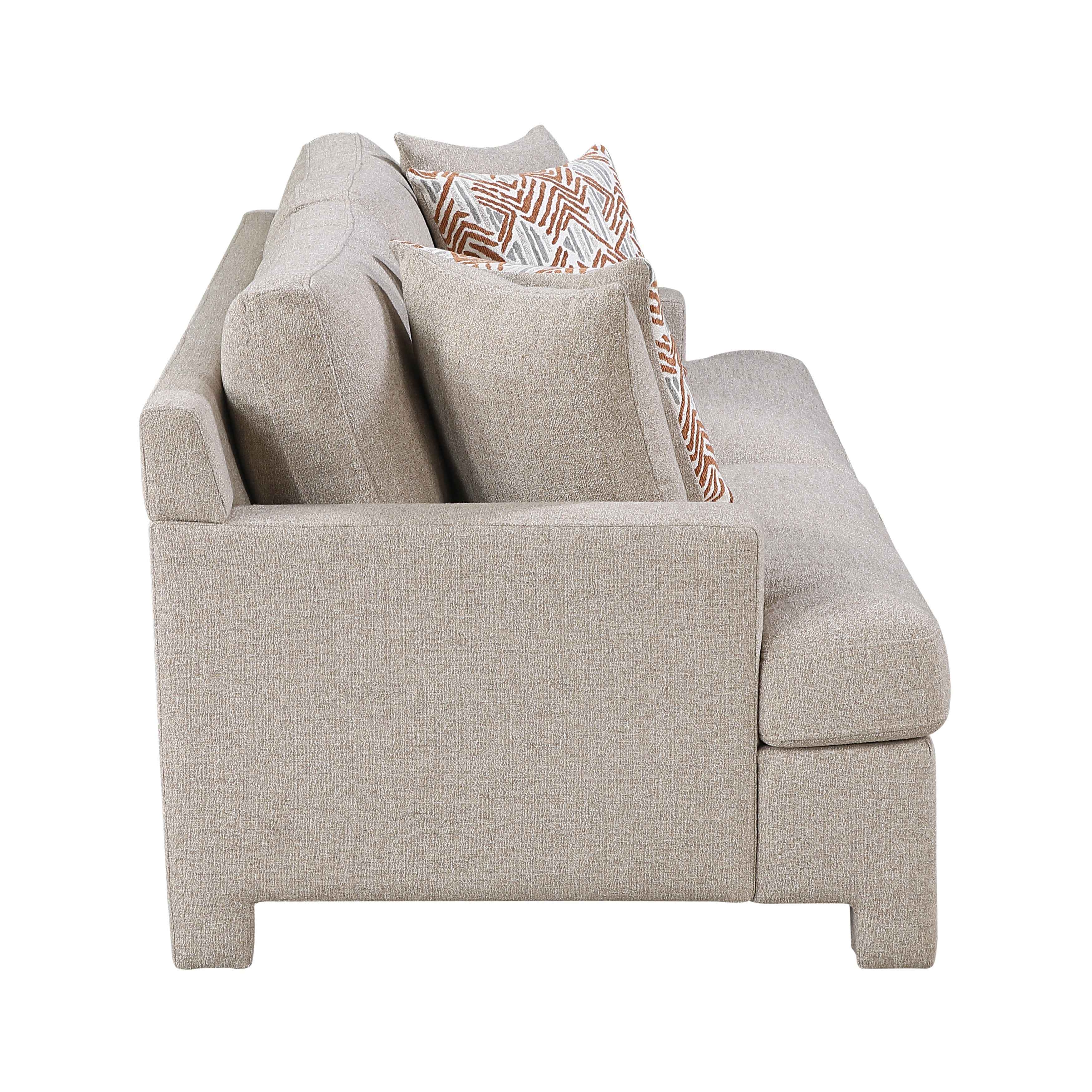 Everly Taupe Living Room Set - Image 4