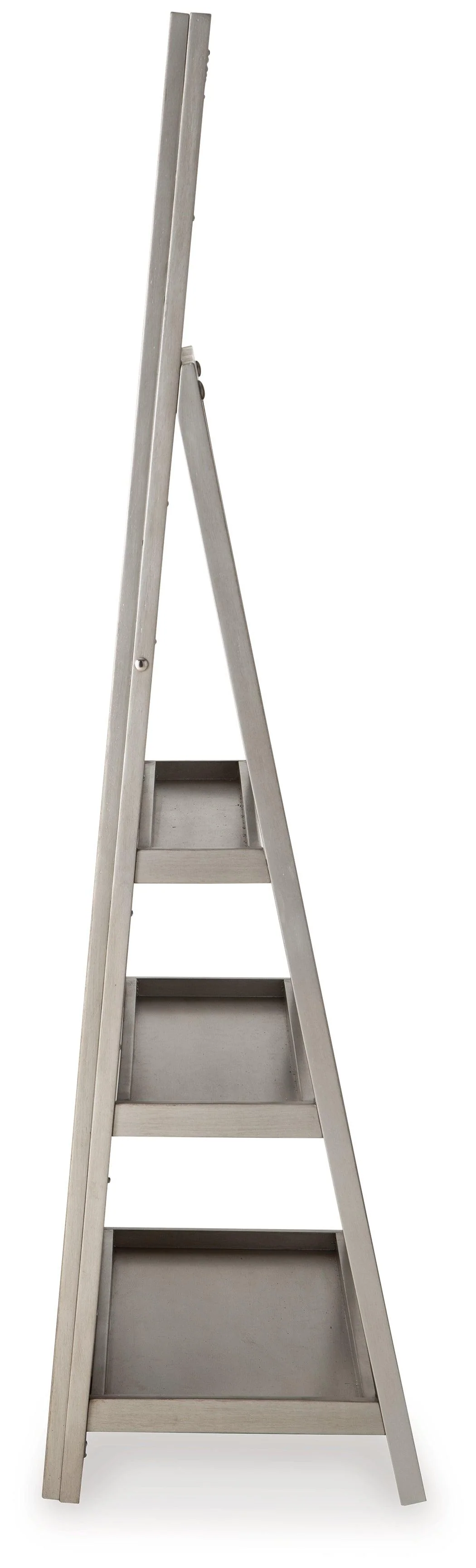 Evesen Champagne Floor Standing Mirror with Storage - Image 5