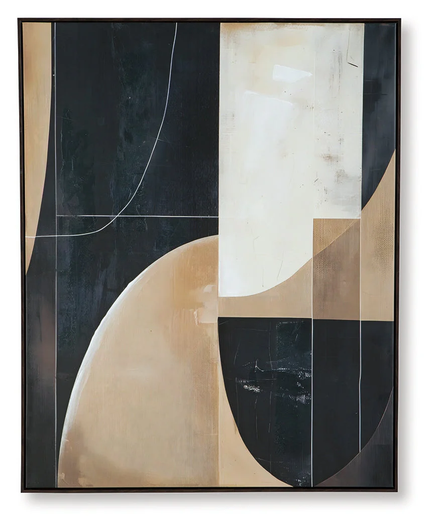 Ewanford Black/Brown/Tan Wall Art - Image 3