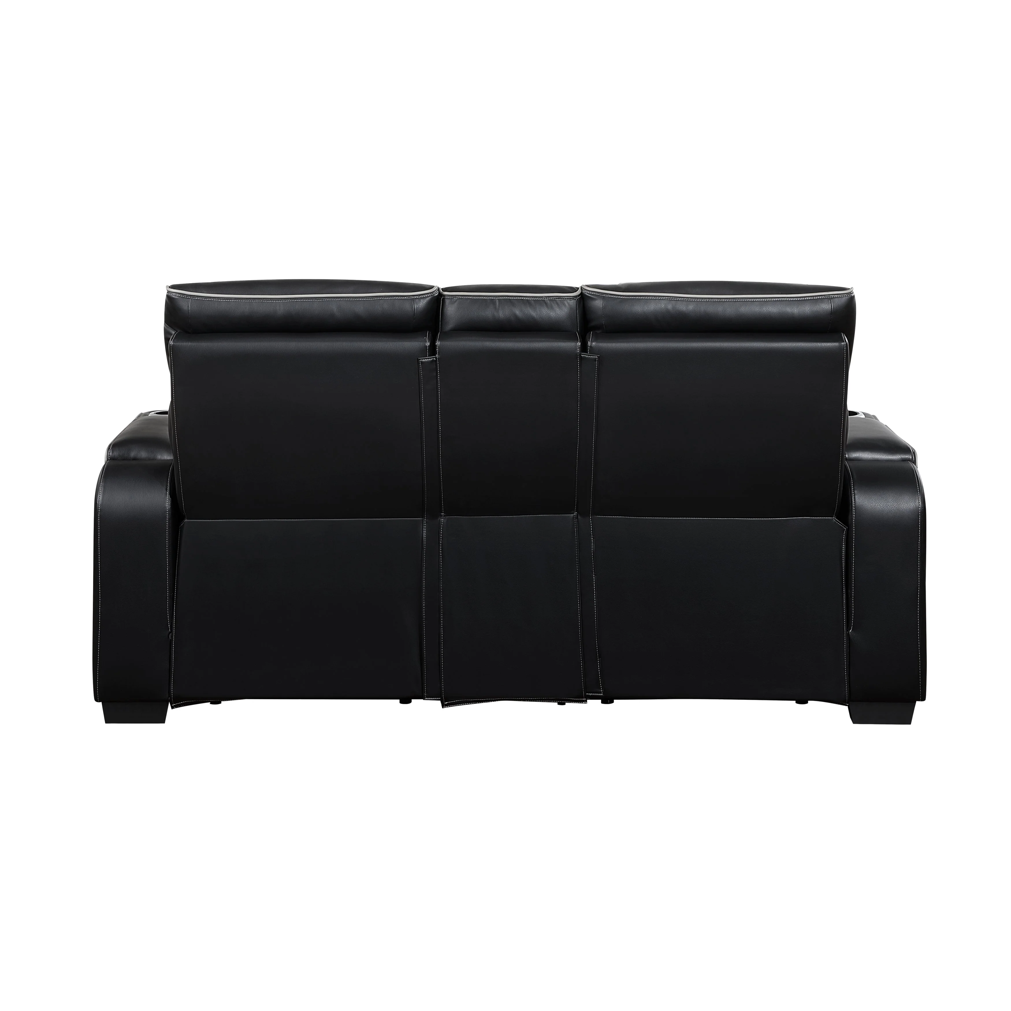 Fairway Black Power Double Reclining Living Room Set - Image 18