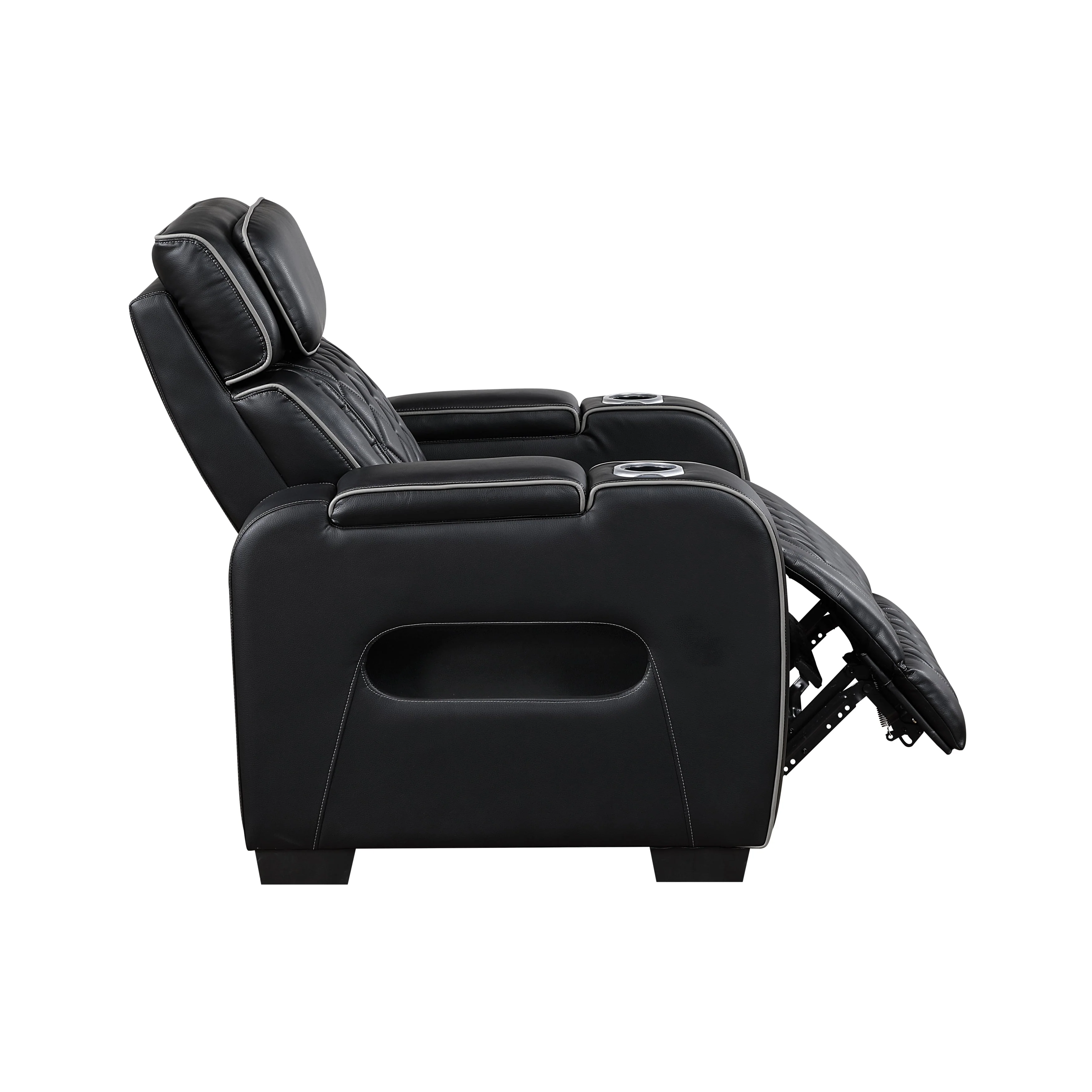 Fairway Black Power Reclining Chair - Image 9
