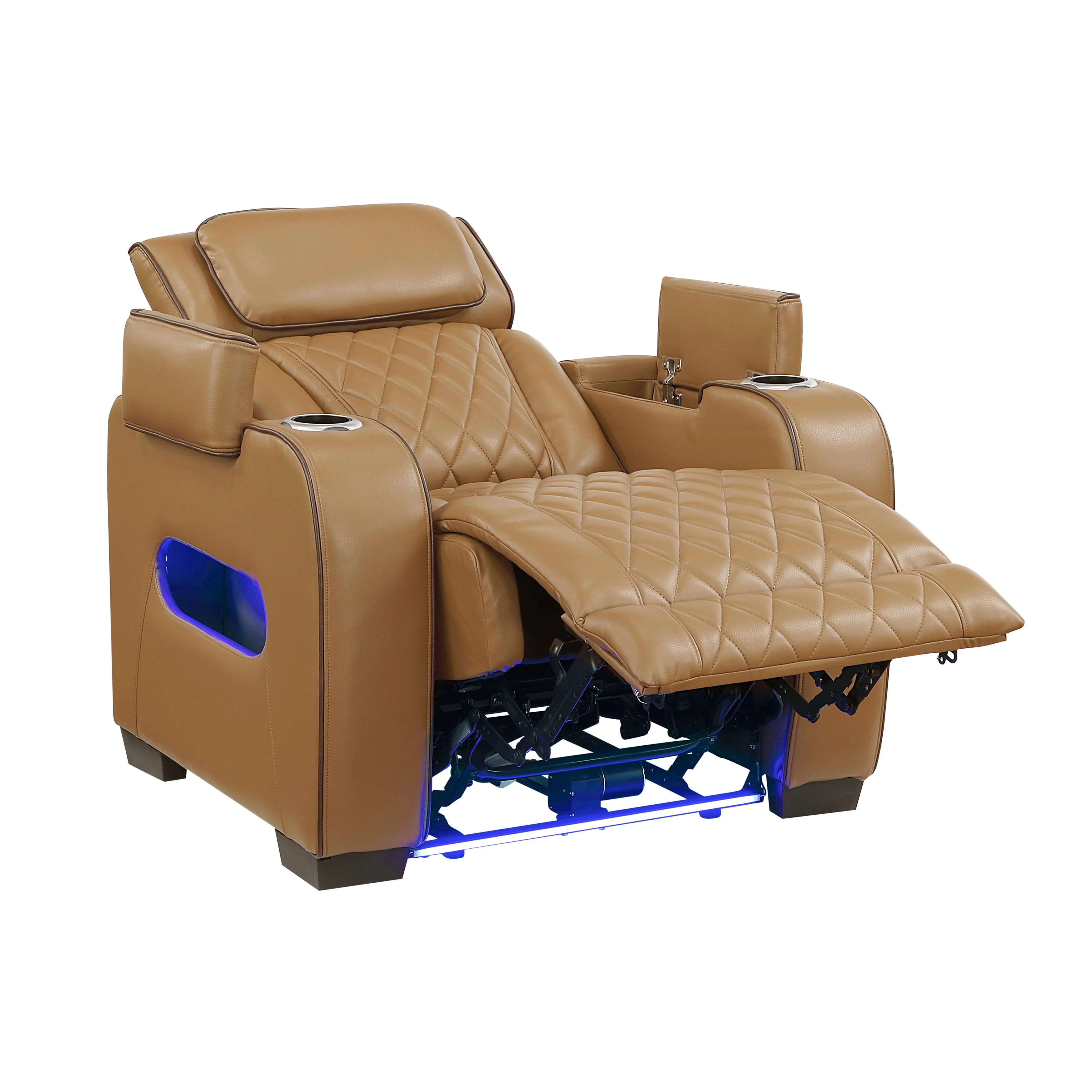 Fairway Brown Power Reclining Chair - Image 12