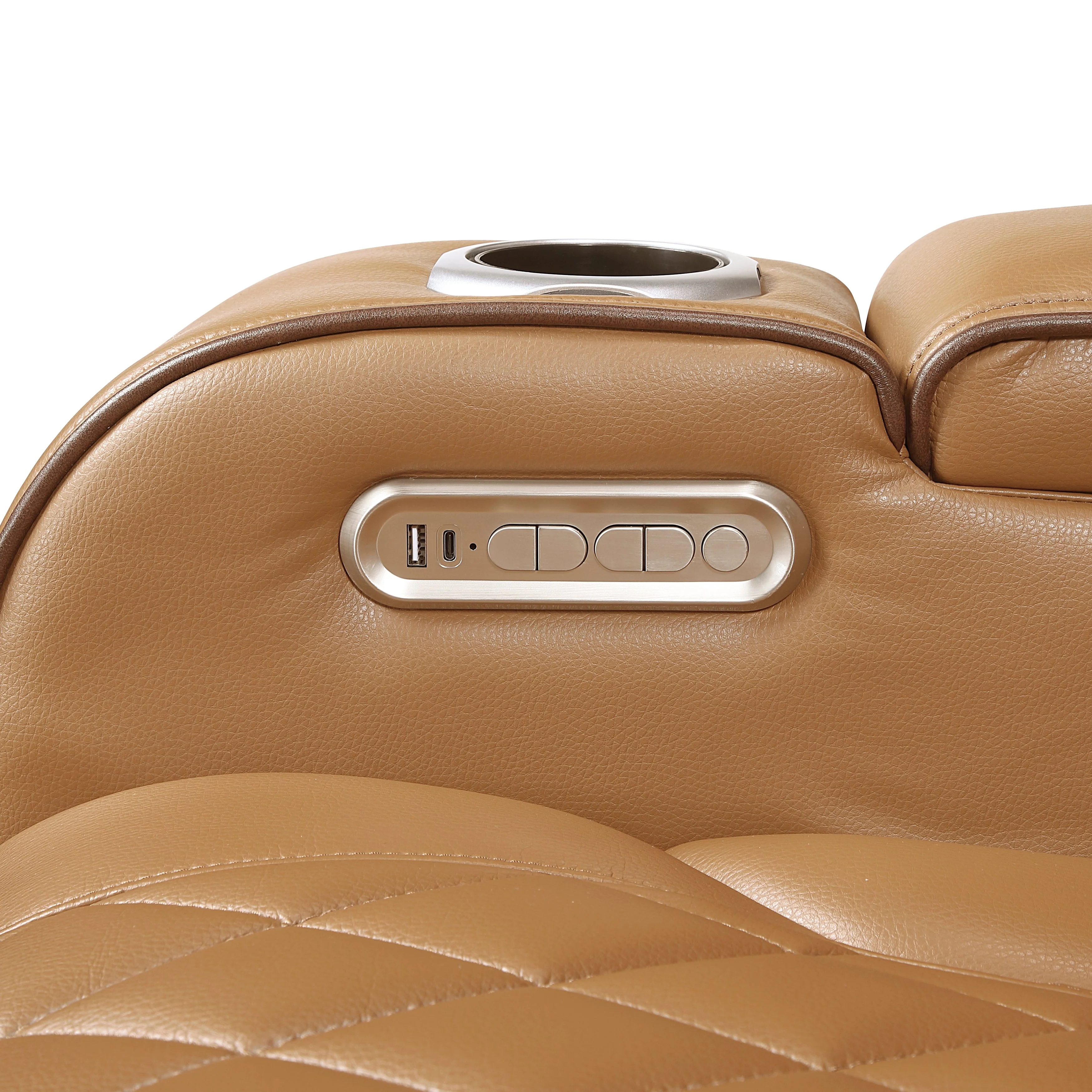 Fairway Brown Power Reclining Chair - Image 15