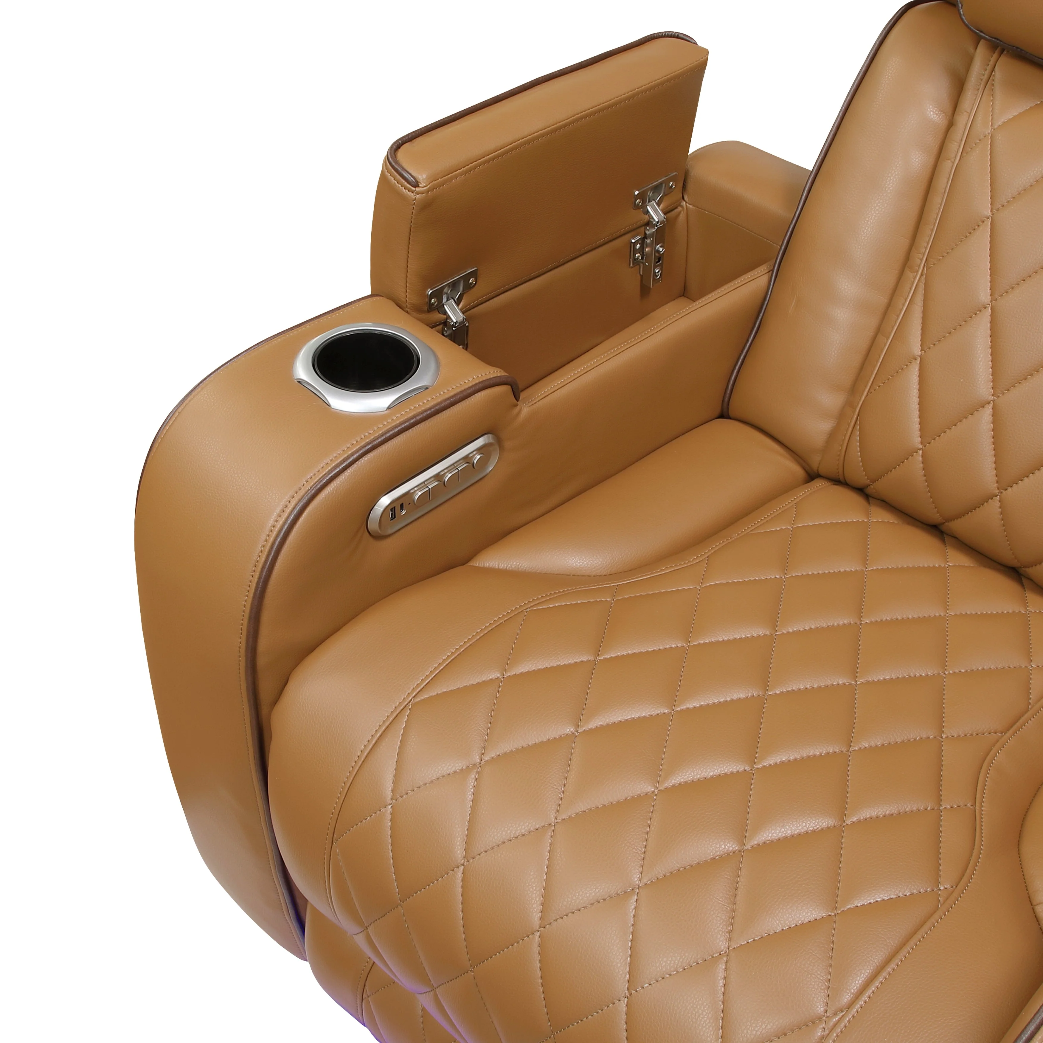 Fairway Brown Power Reclining Chair - Image 16