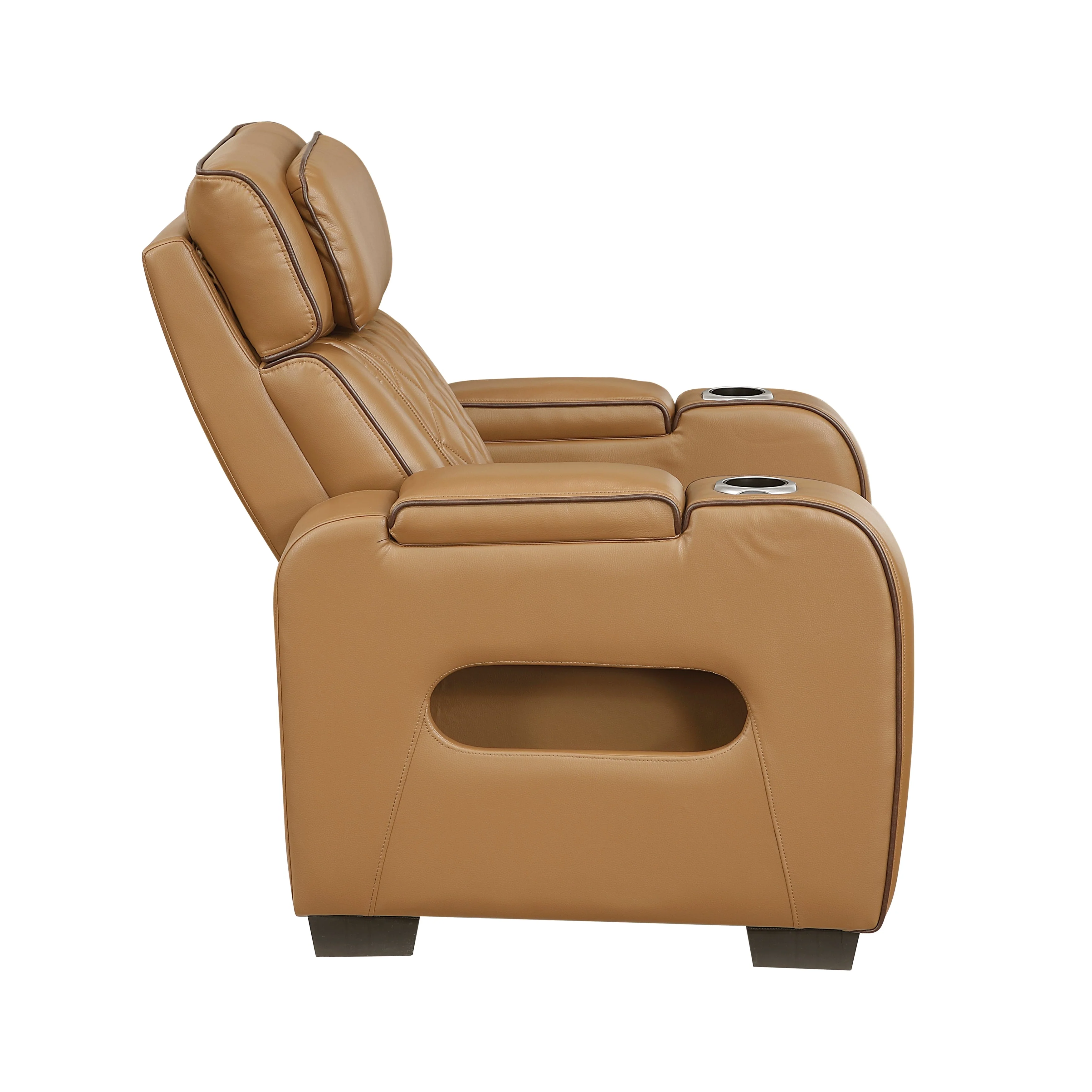 Fairway Brown Power Reclining Chair - Image 4