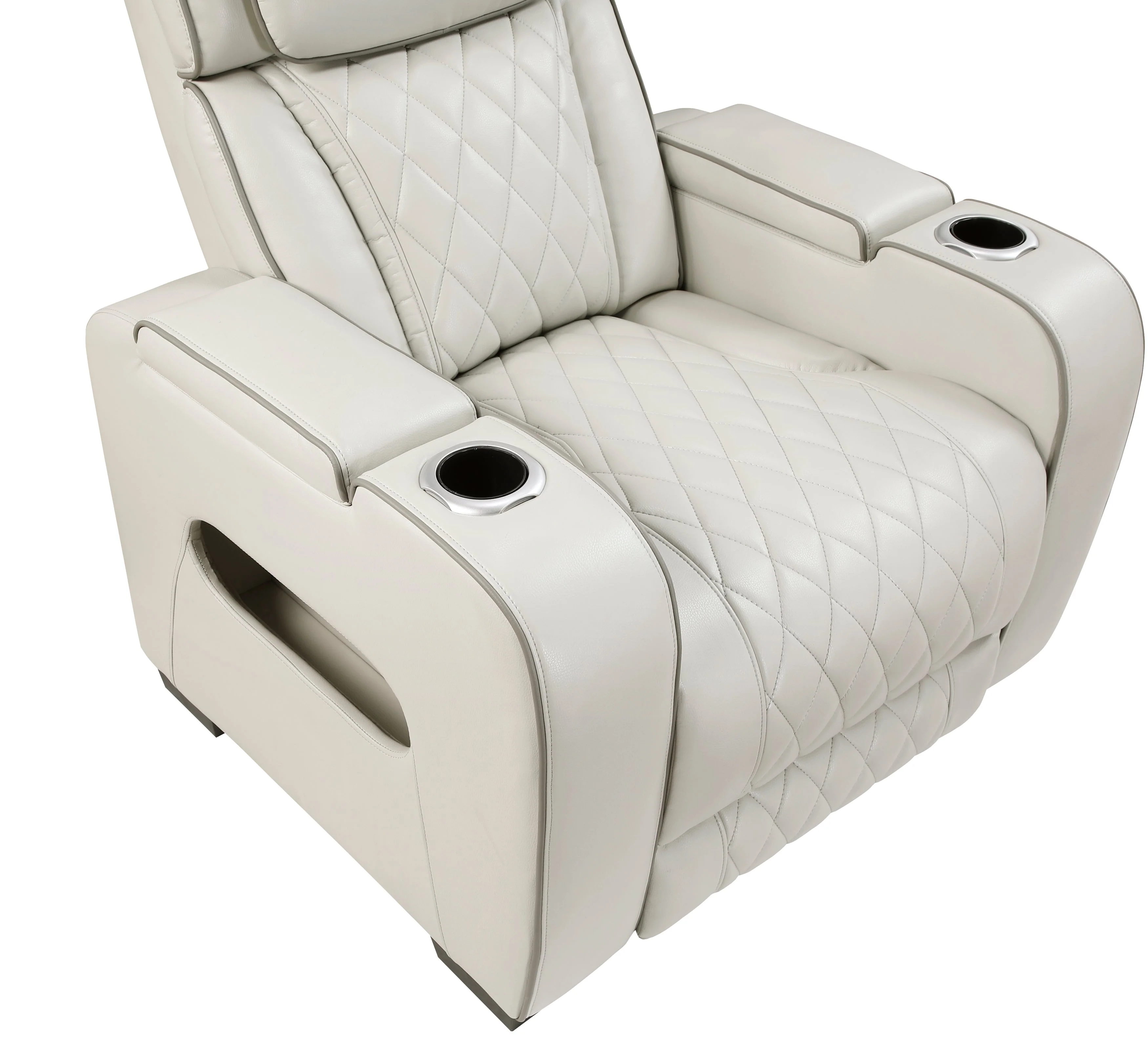 Fairway Taupe Power Reclining Chair - Image 13