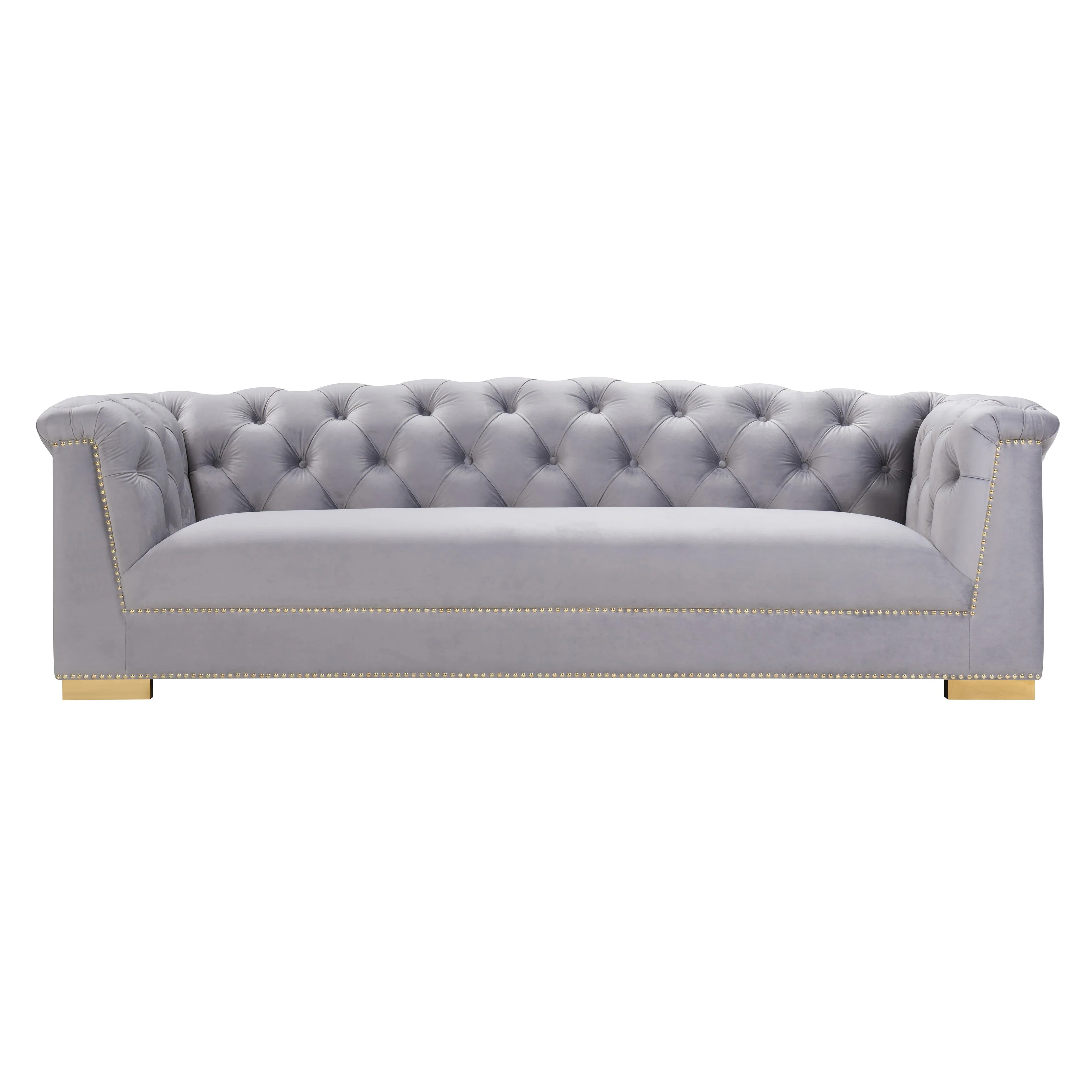 Farah Velvet Sofa - Image 10