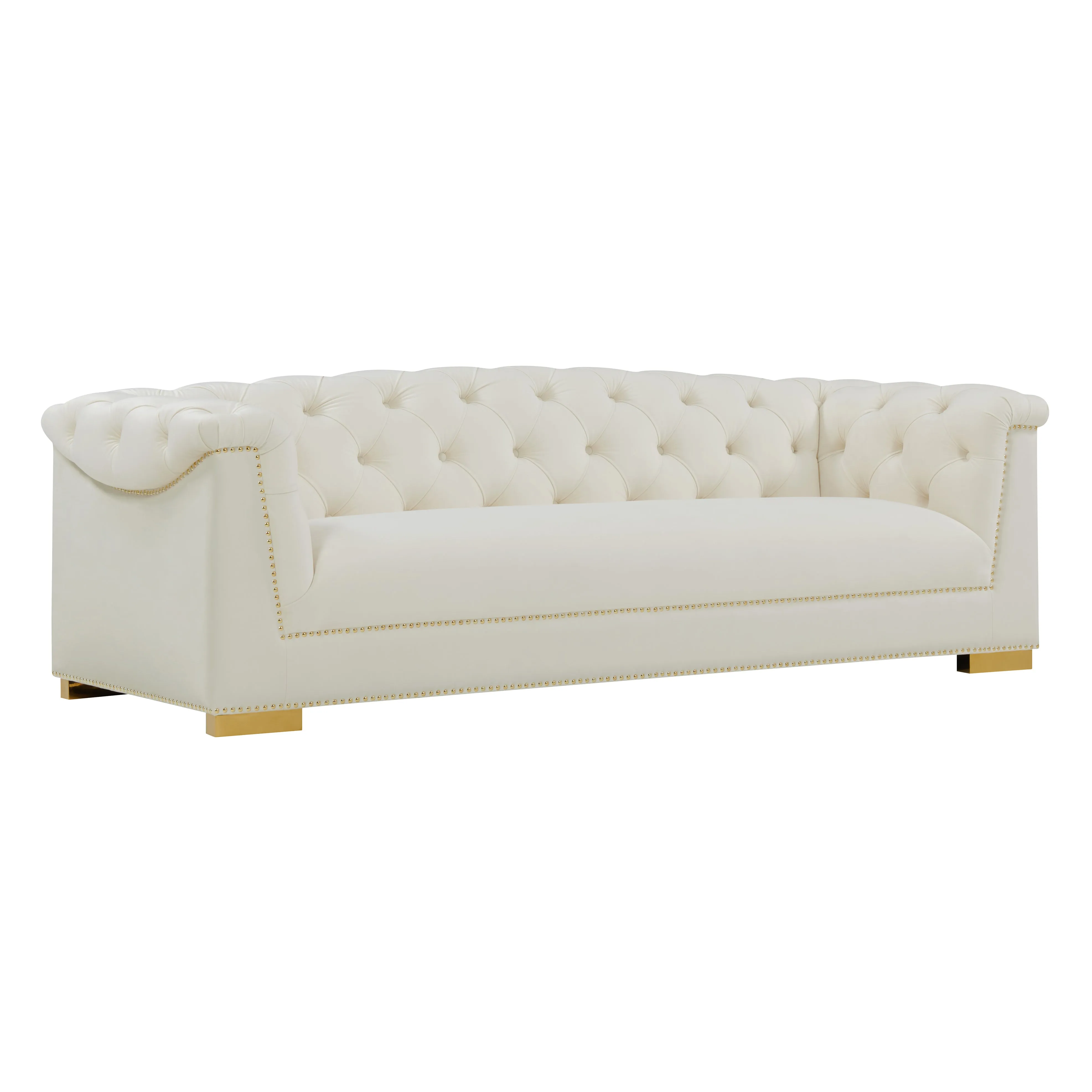 Farah Velvet Sofa - Image 2