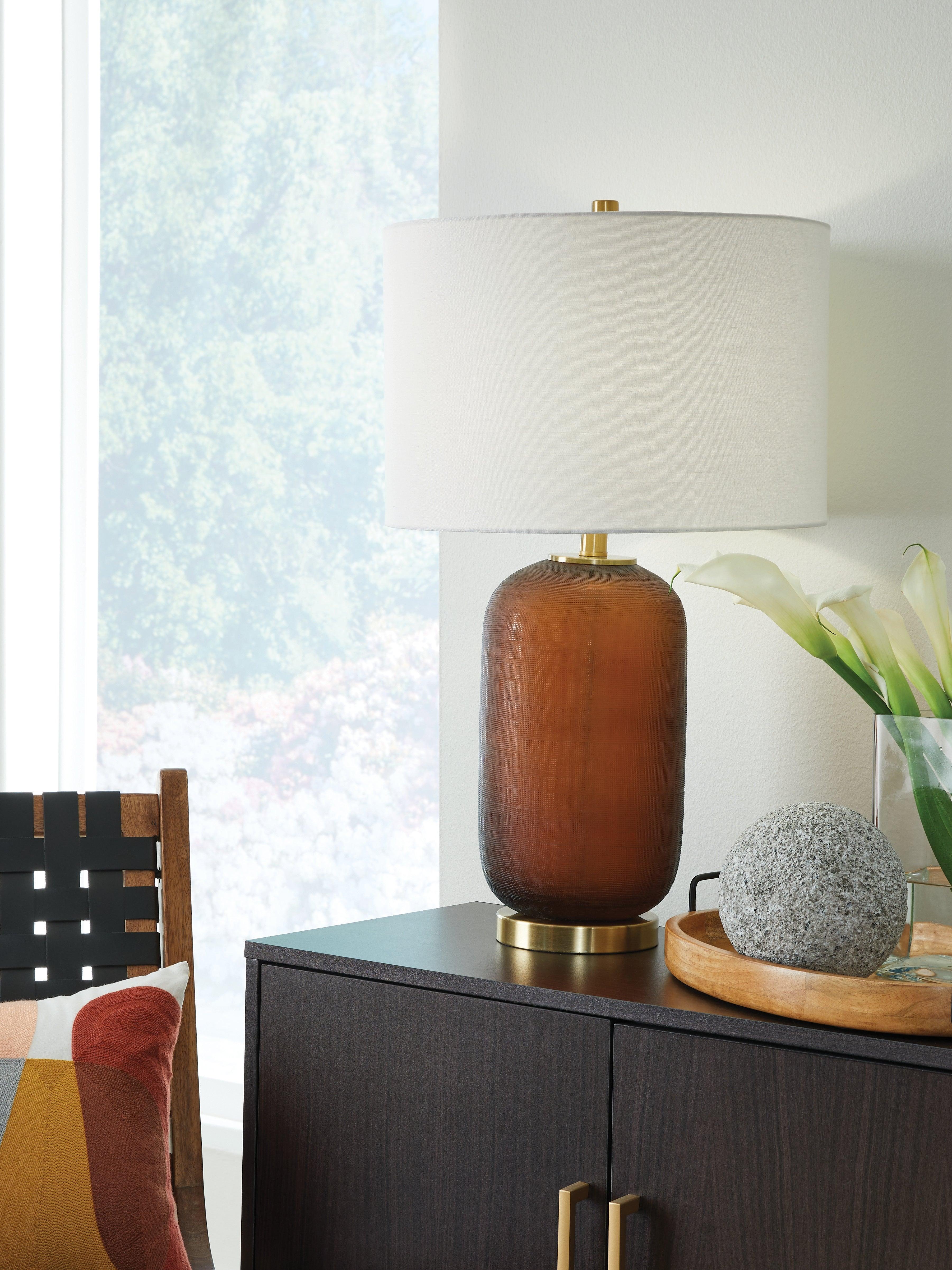 Farberman Amber Table Lamp - Image 5