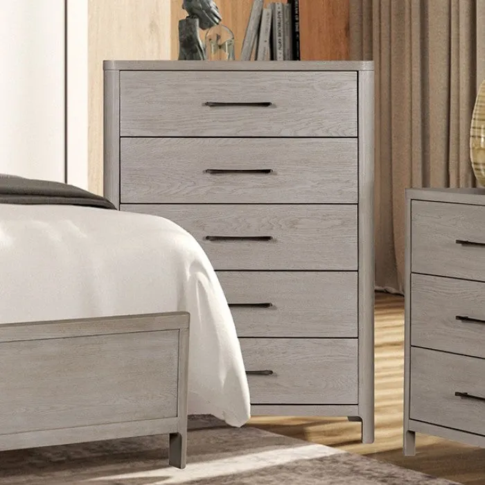 Fareham Oak 5-Piece Queen Bedroom Set - Image 6