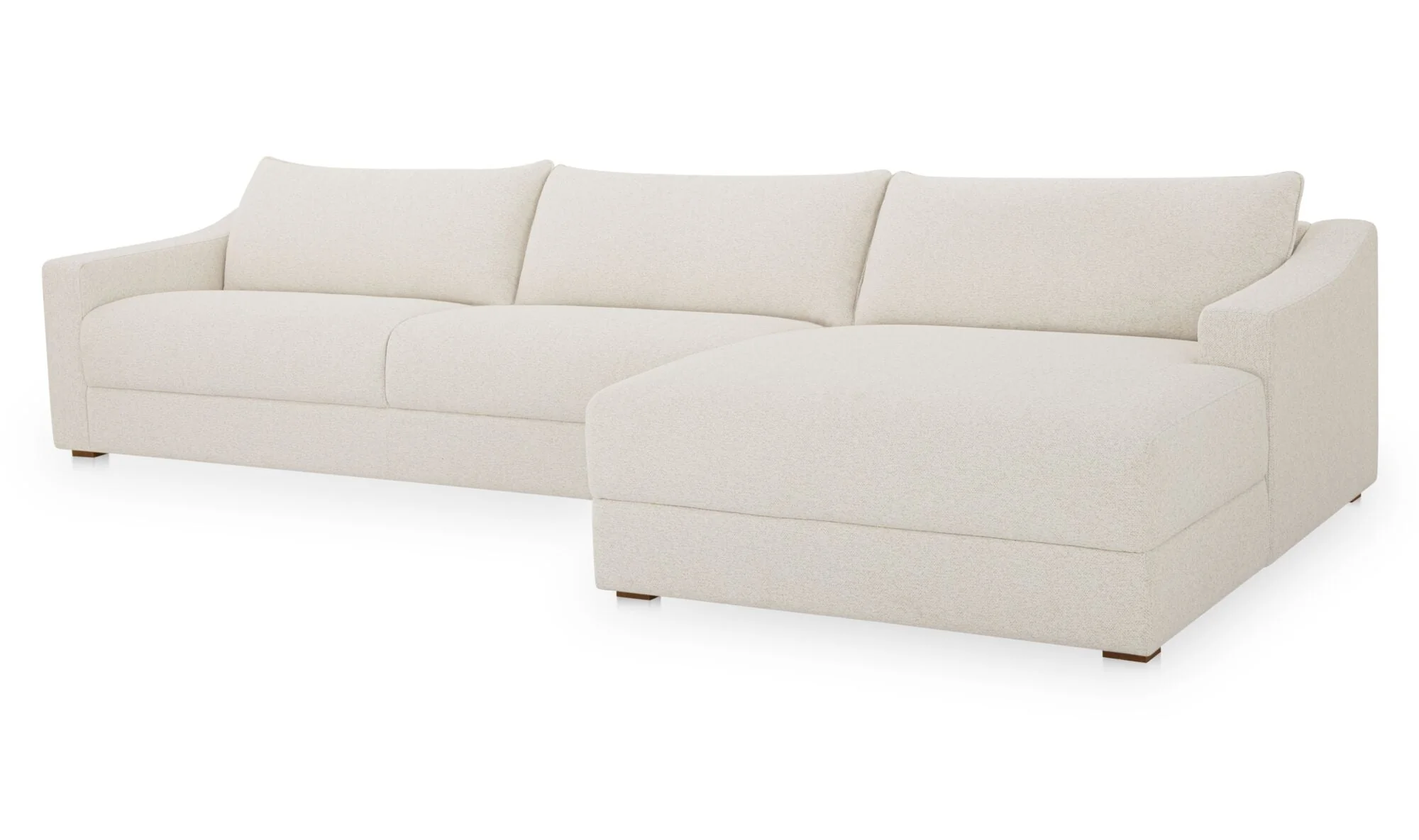 Farrow Sectional Flecked Oat - Image 3