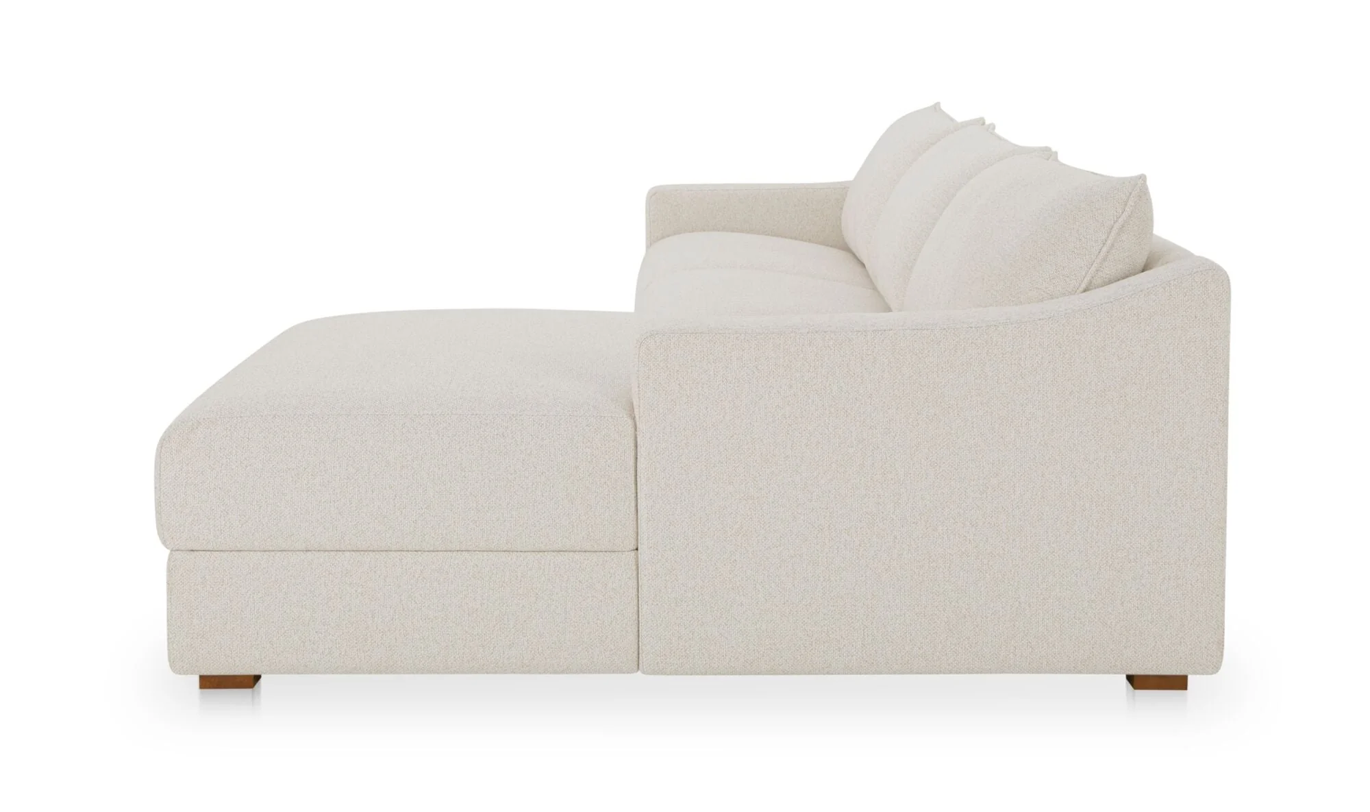 Farrow Sectional Flecked Oat - Image 4