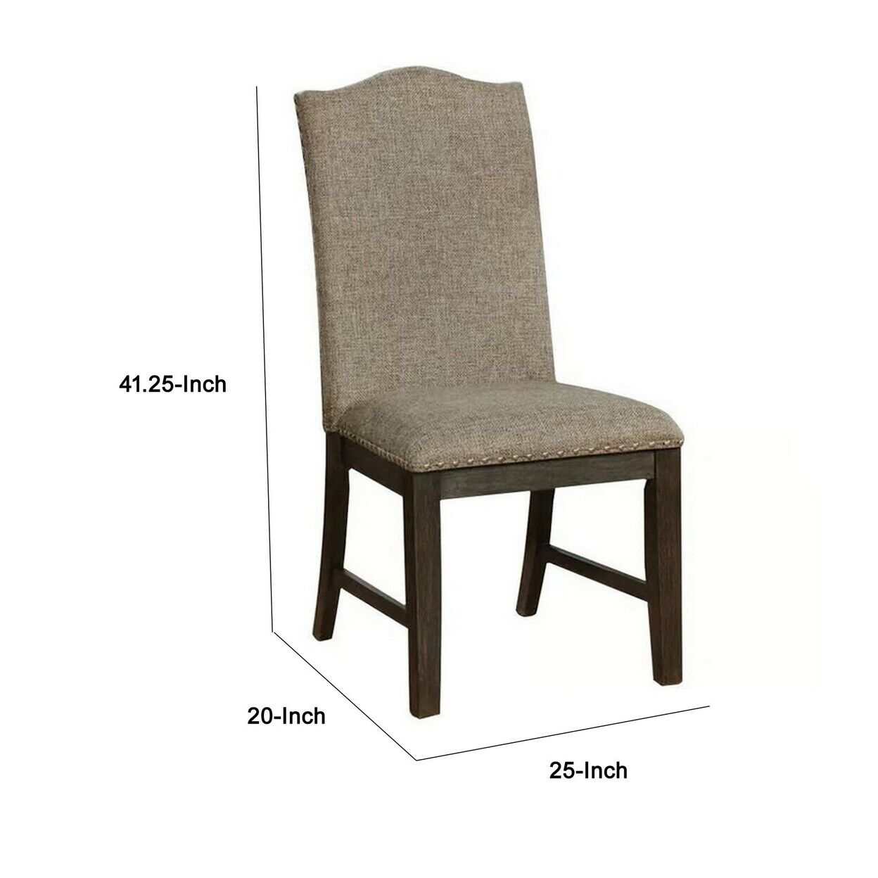 Faulk Espresso & Warm Gray 7-PieceDining Room Set - Image 8