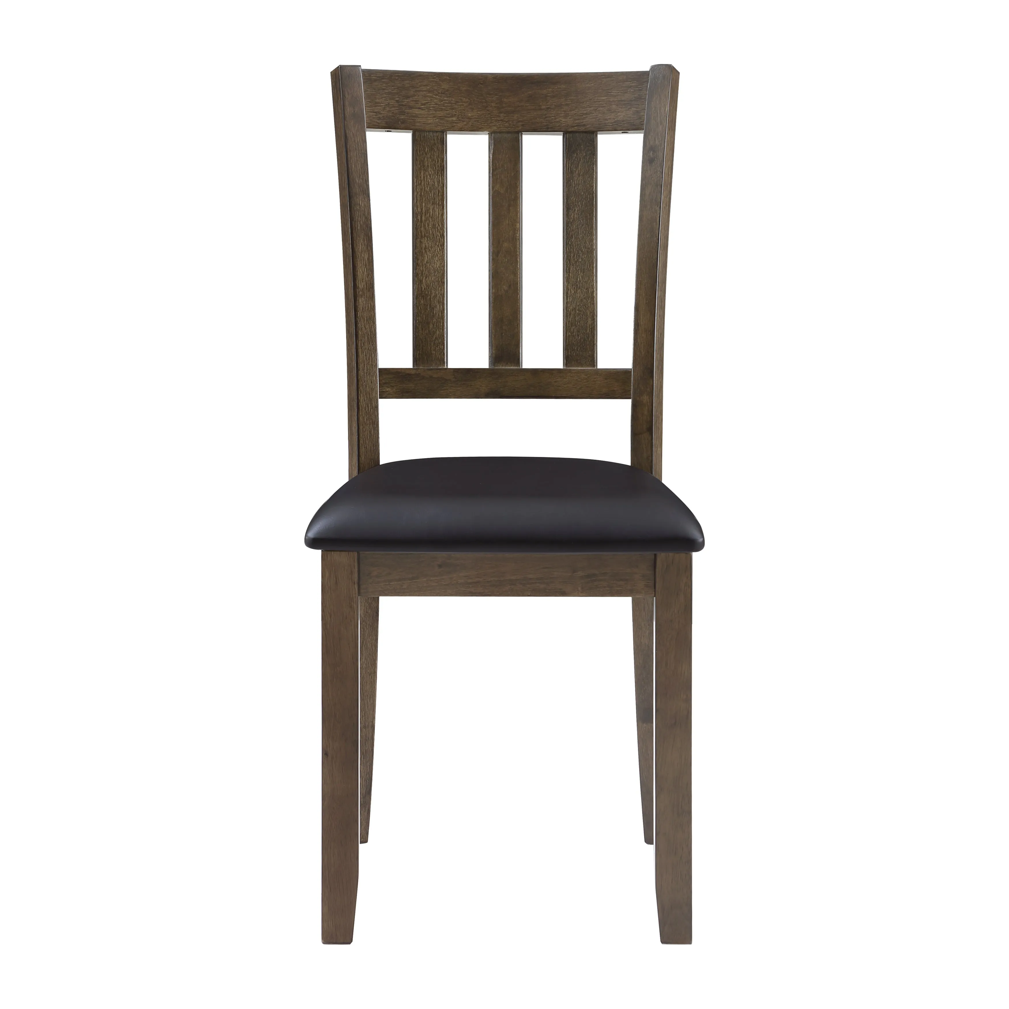 Faust Charcoal Brown 5-Piece Dining Set - Image 6