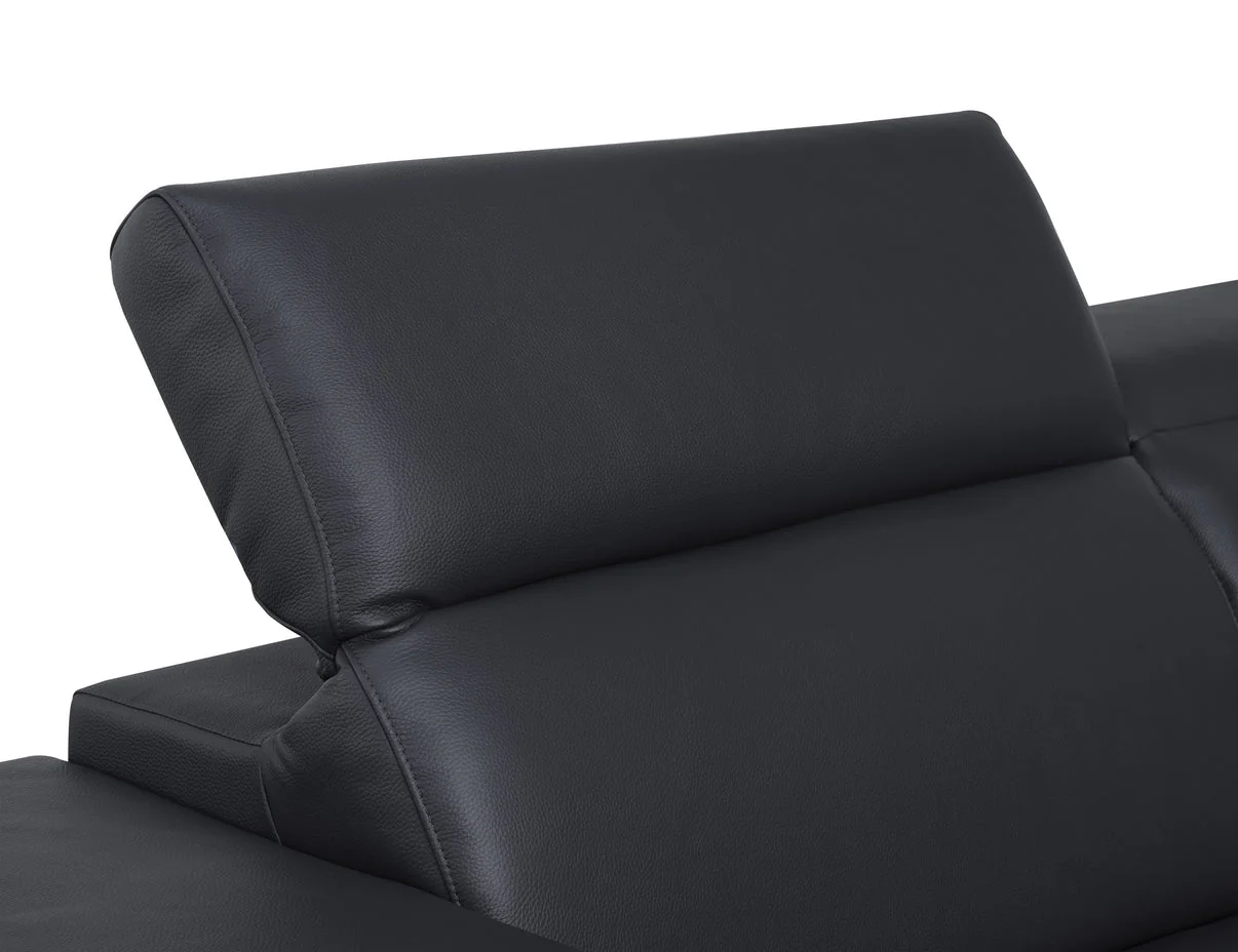 Favo Black 4-Piece Sectional - Image 2