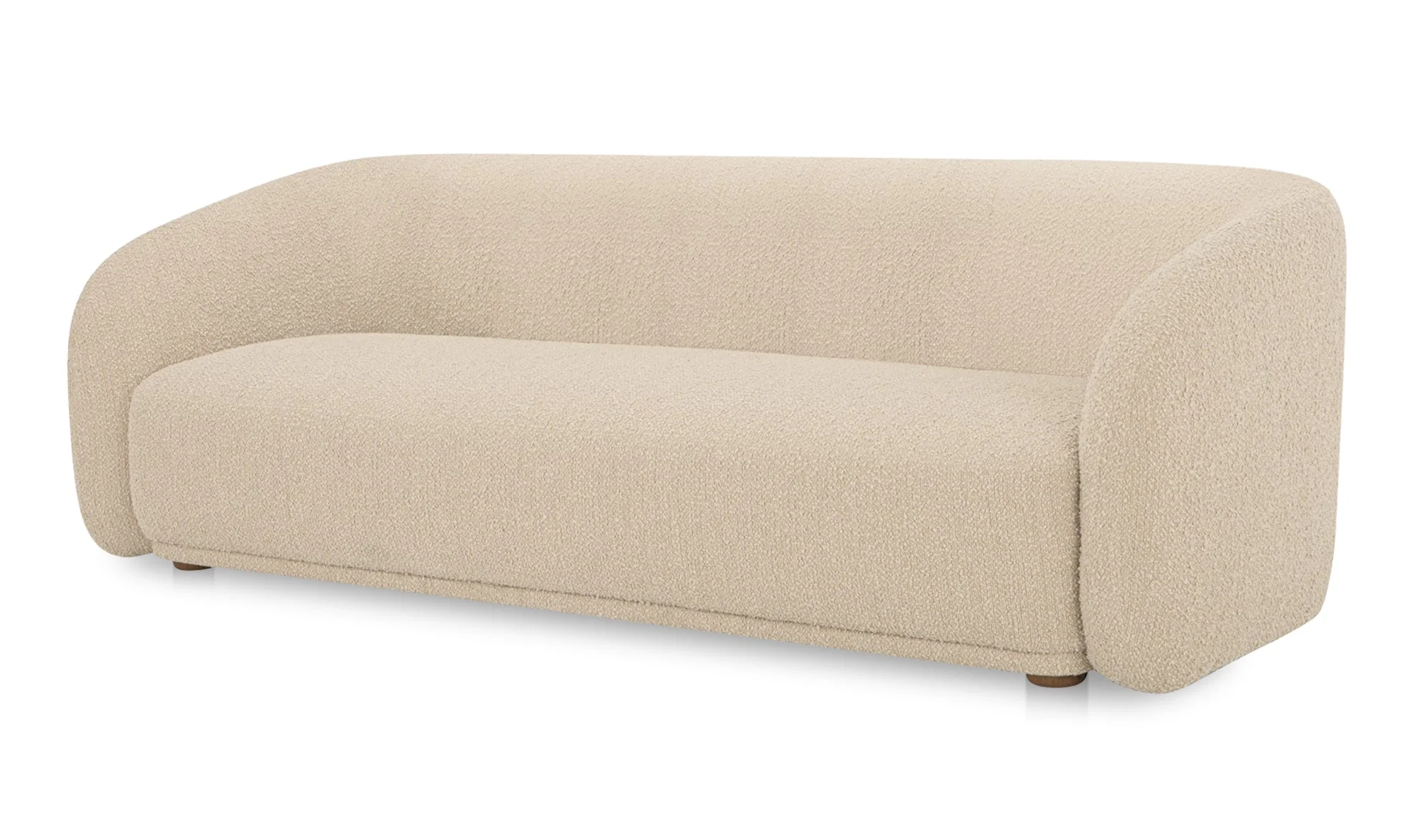 Faye Sofa Beige Boucle - Image 2