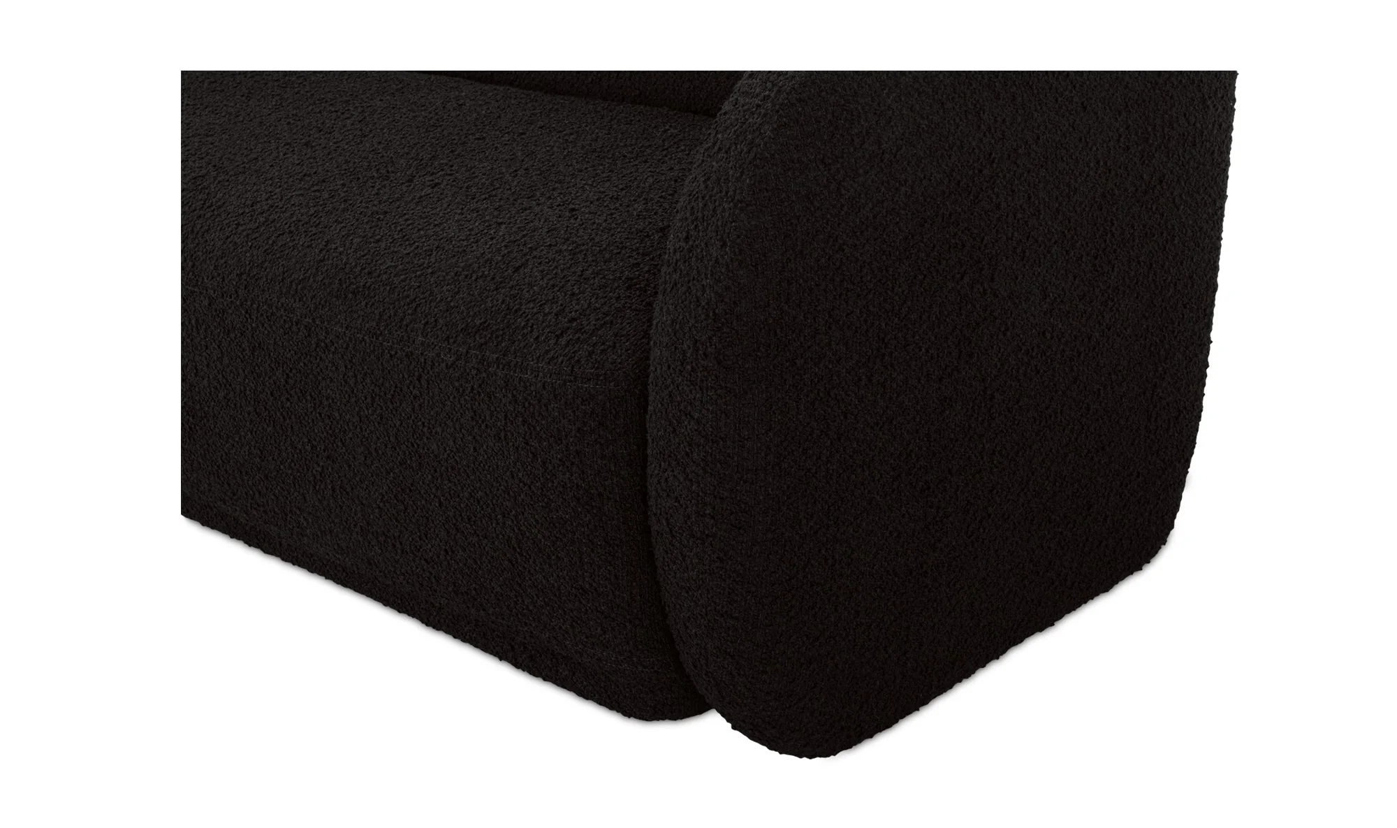 Faye Sofa Black Boucle - Image 8
