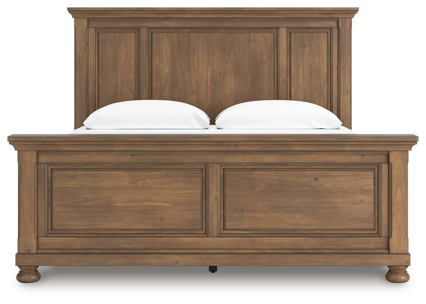 Feddinger Medium Brown King Panel Bed - Image 3
