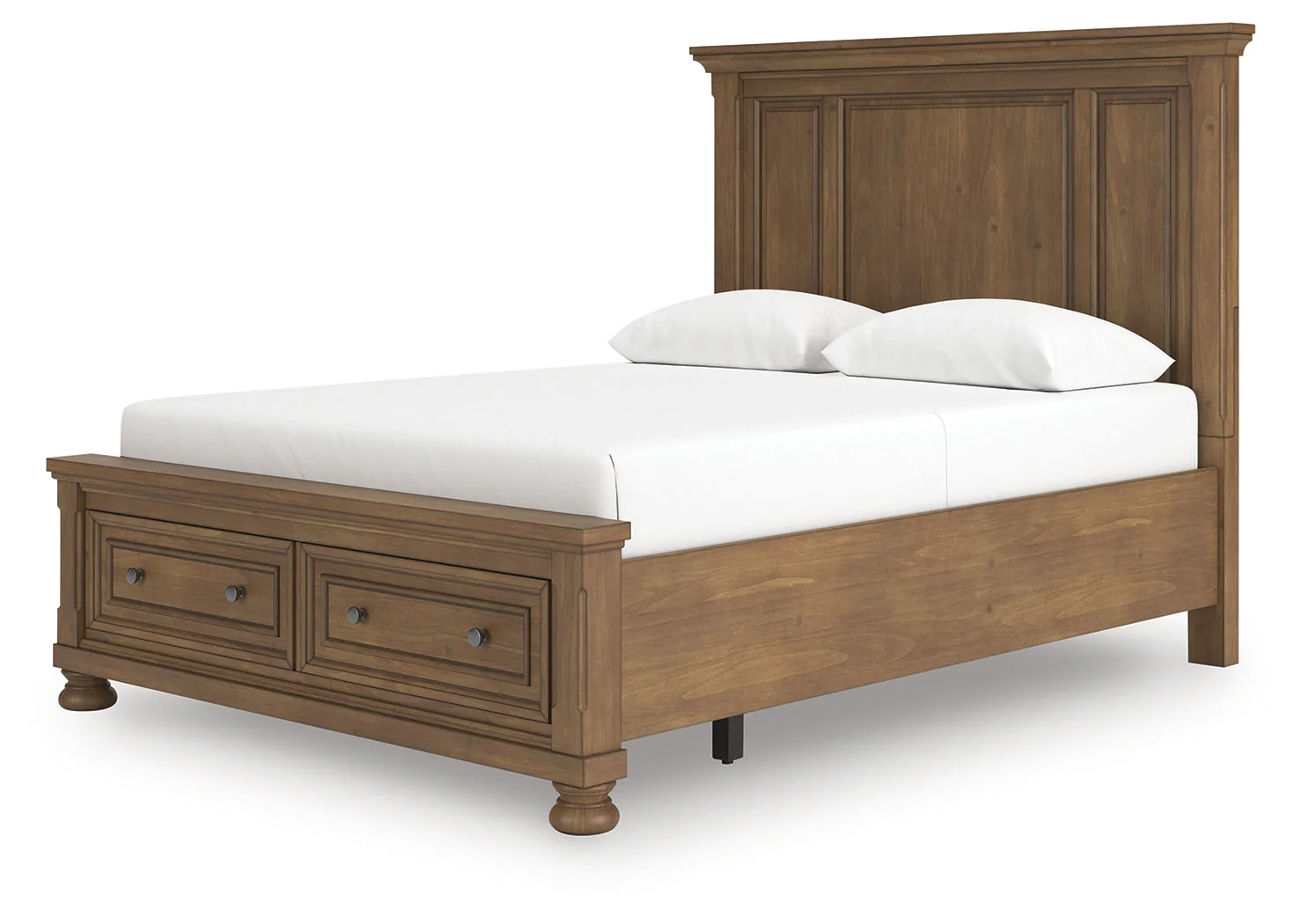 Feddinger Medium Brown Queen Panel Storage Bed - Image 4